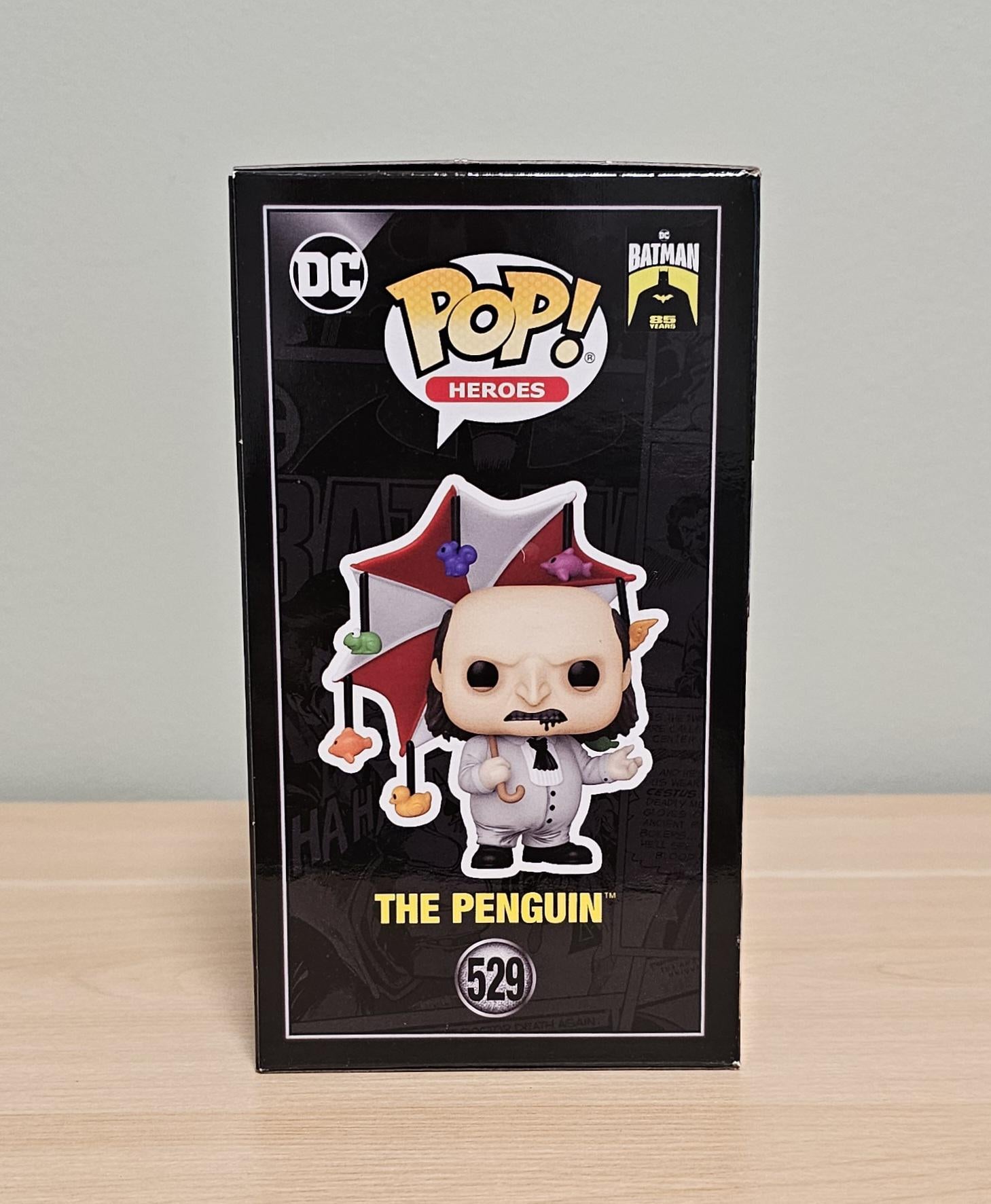 Danny DeVito Signed Autographed Batman The Penguin Funko Pop with COA
