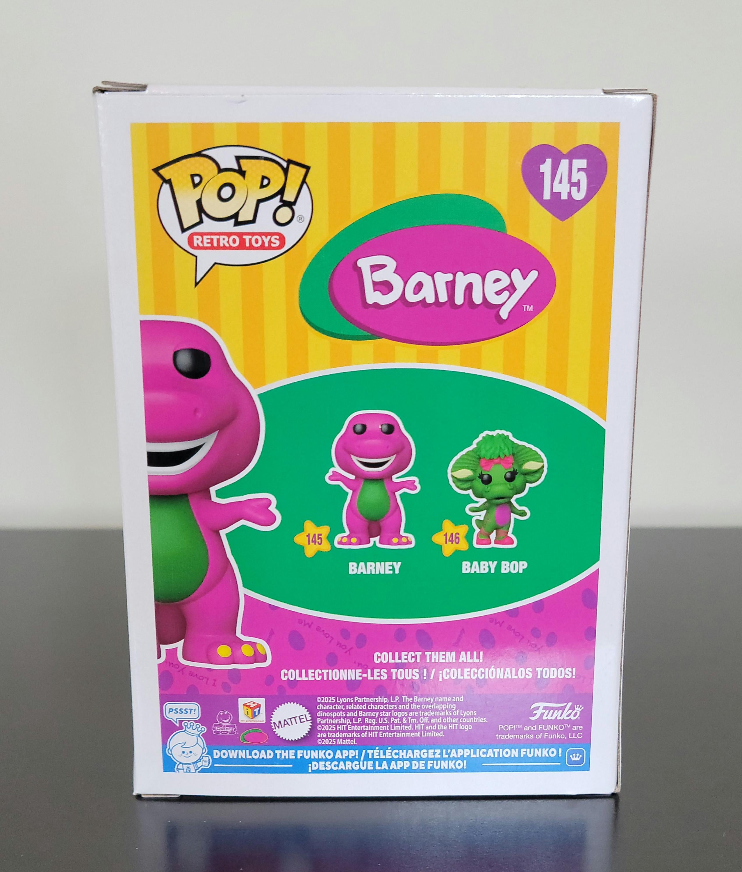 Bob West Signed Autographed Barney & Friends Funko Pop with COA