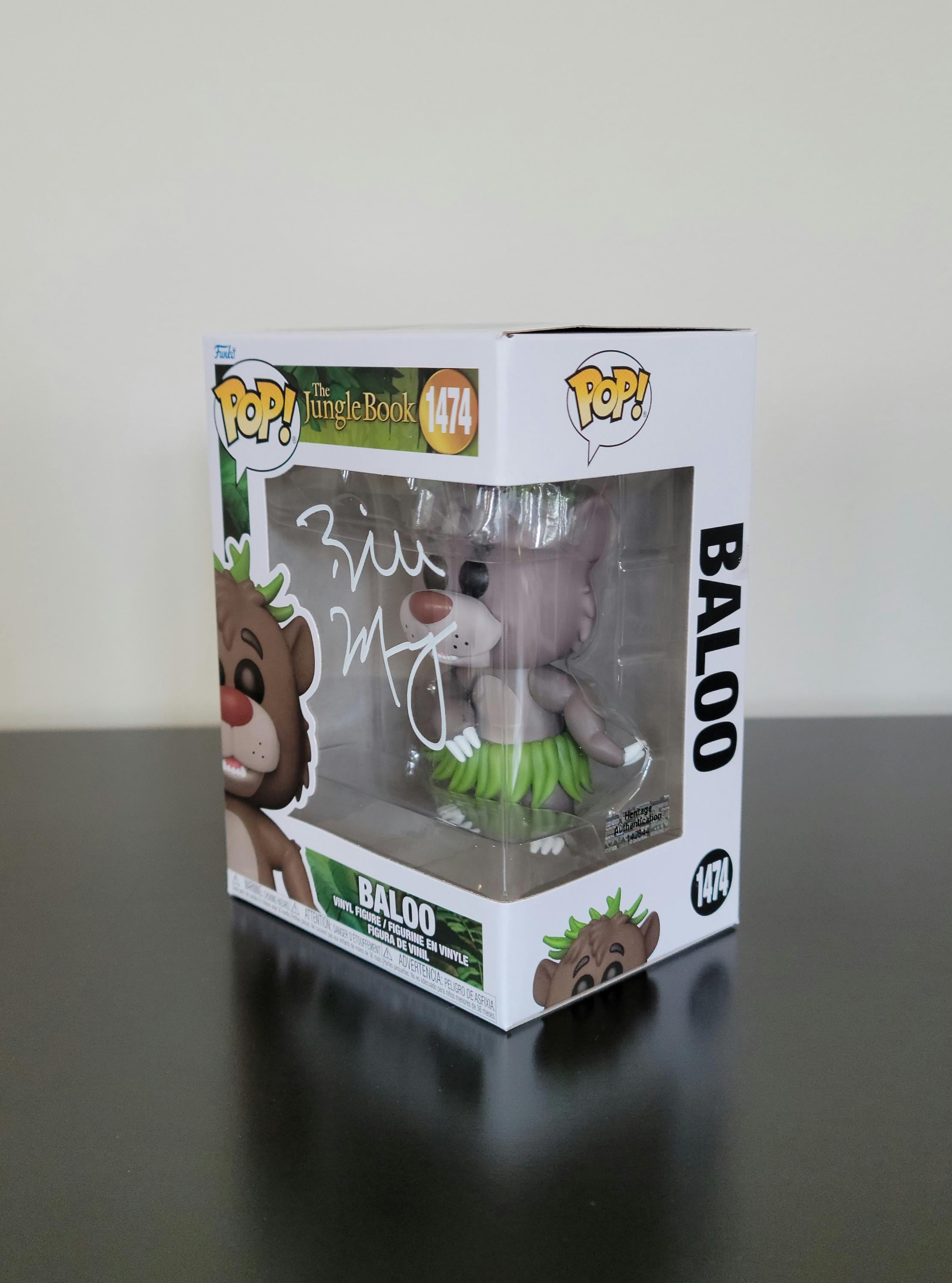 Bill Murray Signed Autographed Funko Pop Baloo The Jungle Book with Hologram COA