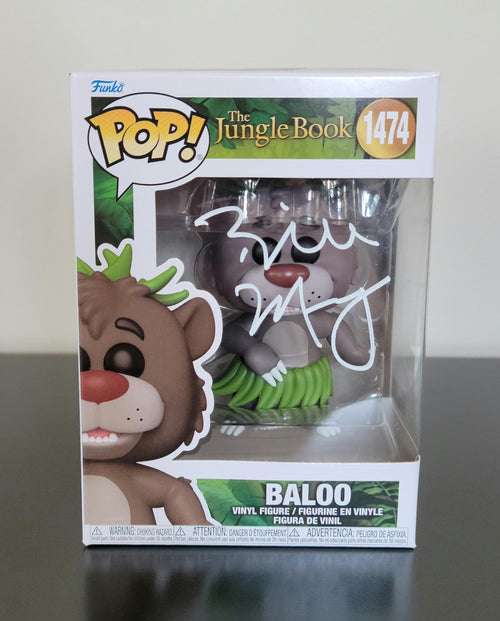 Bill Murray Signed Autographed Funko Pop Baloo The Jungle Book with Hologram COA