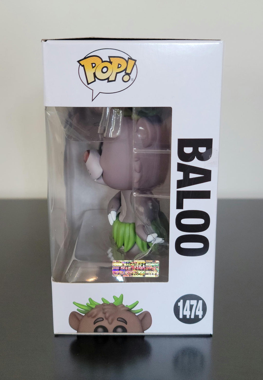 Bill Murray Signed Autographed Funko Pop Baloo The Jungle Book with Hologram COA