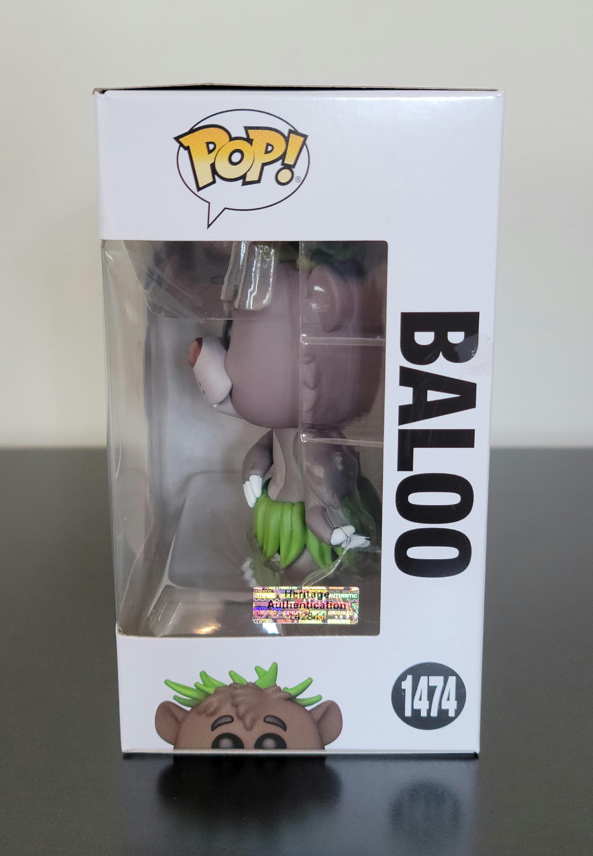 Bill Murray Signed Autographed Funko Pop Baloo The Jungle Book with Hologram COA