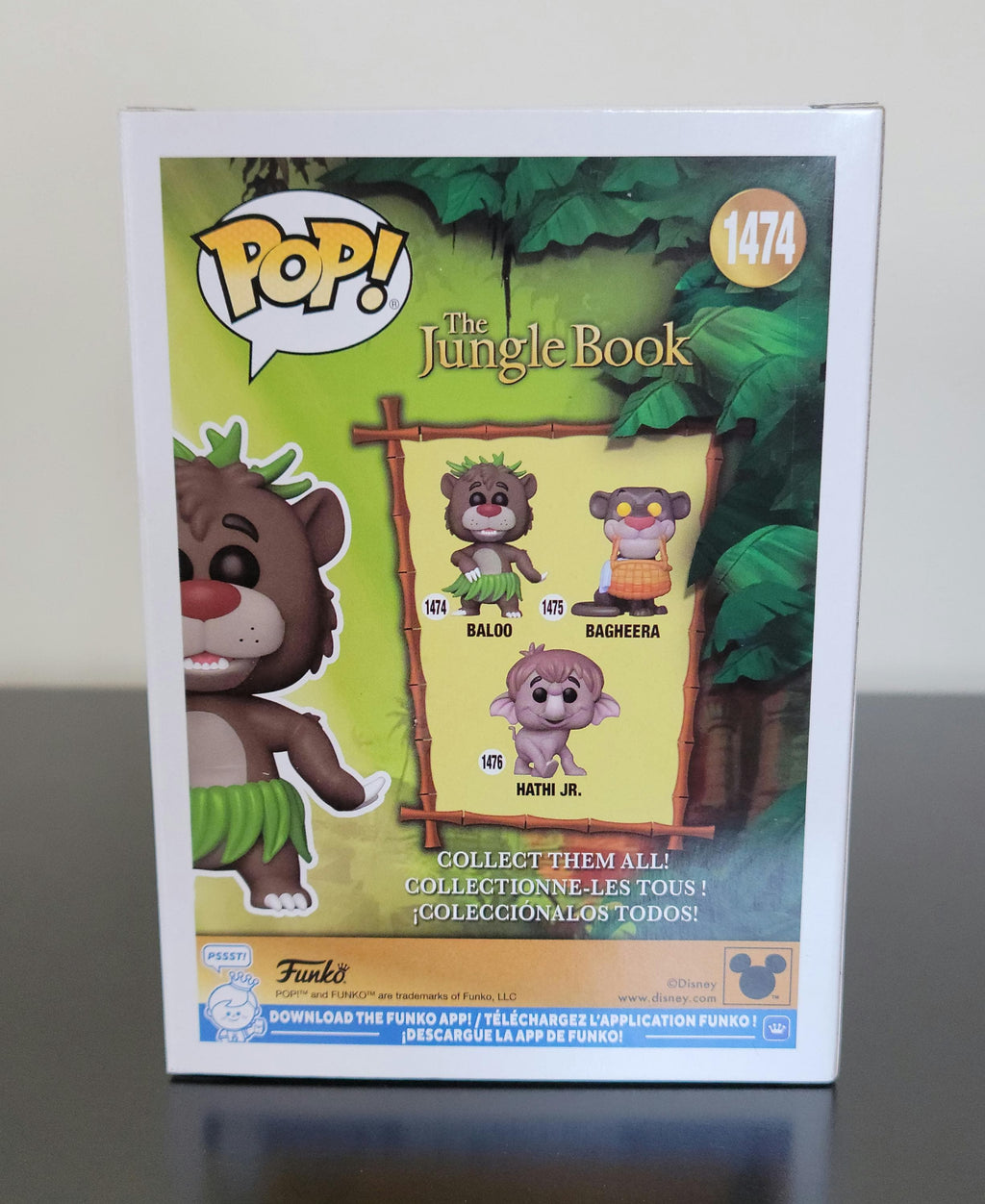 Bill Murray Signed Autographed Funko Pop Baloo The Jungle Book with Hologram COA