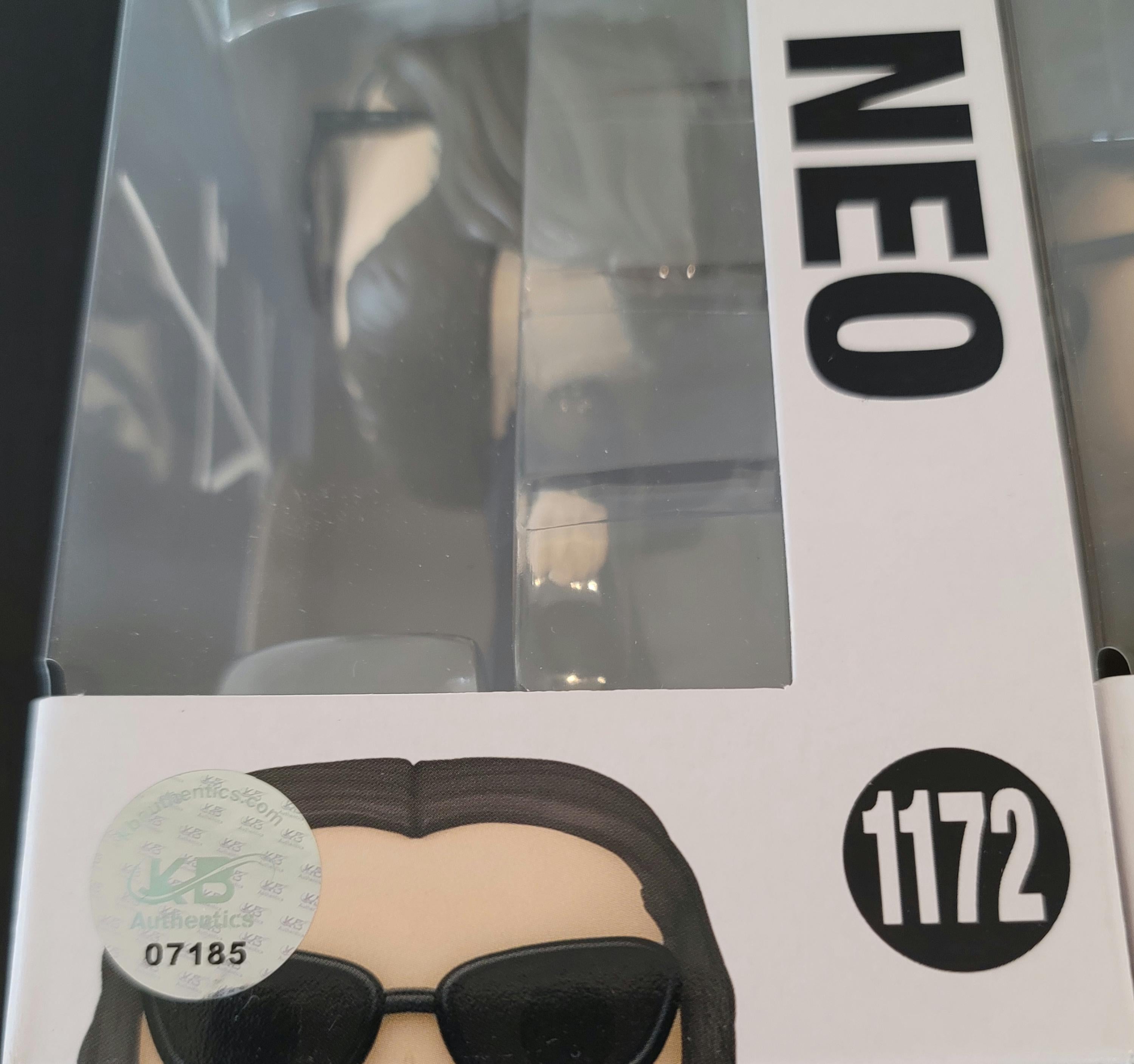Keanu Reeves Signed Autographed Neo The Matrix Complete Set of Funko Pops w/ COA