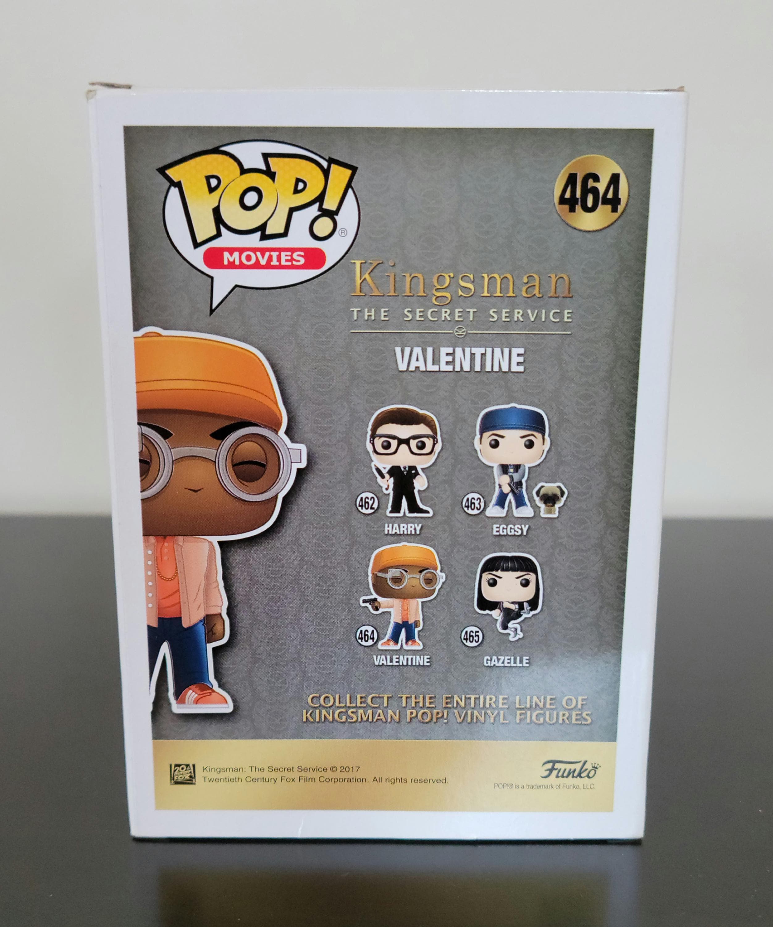 Samuel L Jackson Signed Autographed Funko Pop Valentine Kingsman with Holo COA