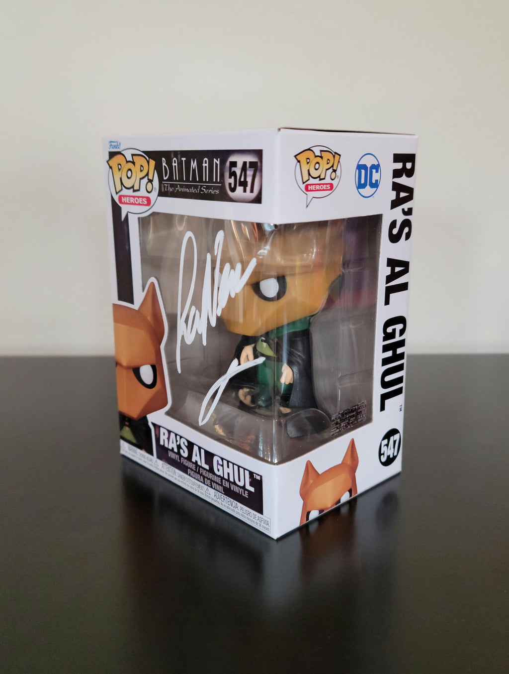 Liam Neeson Signed Autographed Funko Pop DC Comics Ra's al Ghul w/ Hologram COA