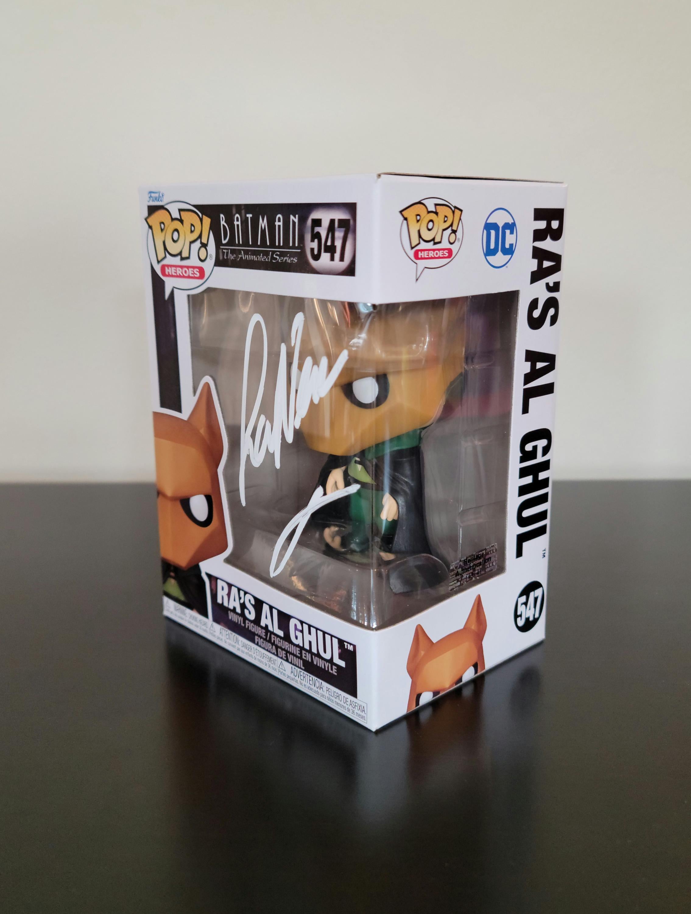 Liam Neeson Signed Autographed Funko Pop DC Comics Ra's al Ghul w/ Hologram COA