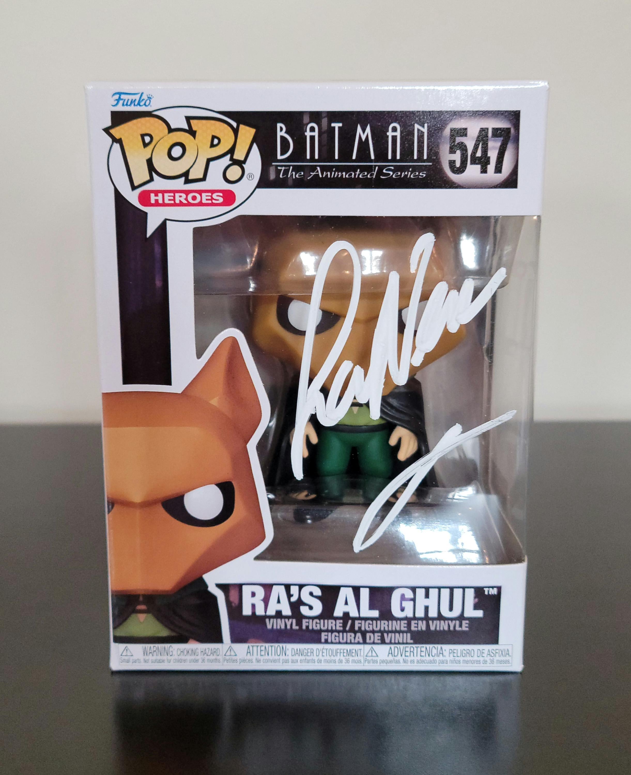 Liam Neeson Signed Autographed Funko Pop DC Comics Ra's al Ghul w/ Hologram COA