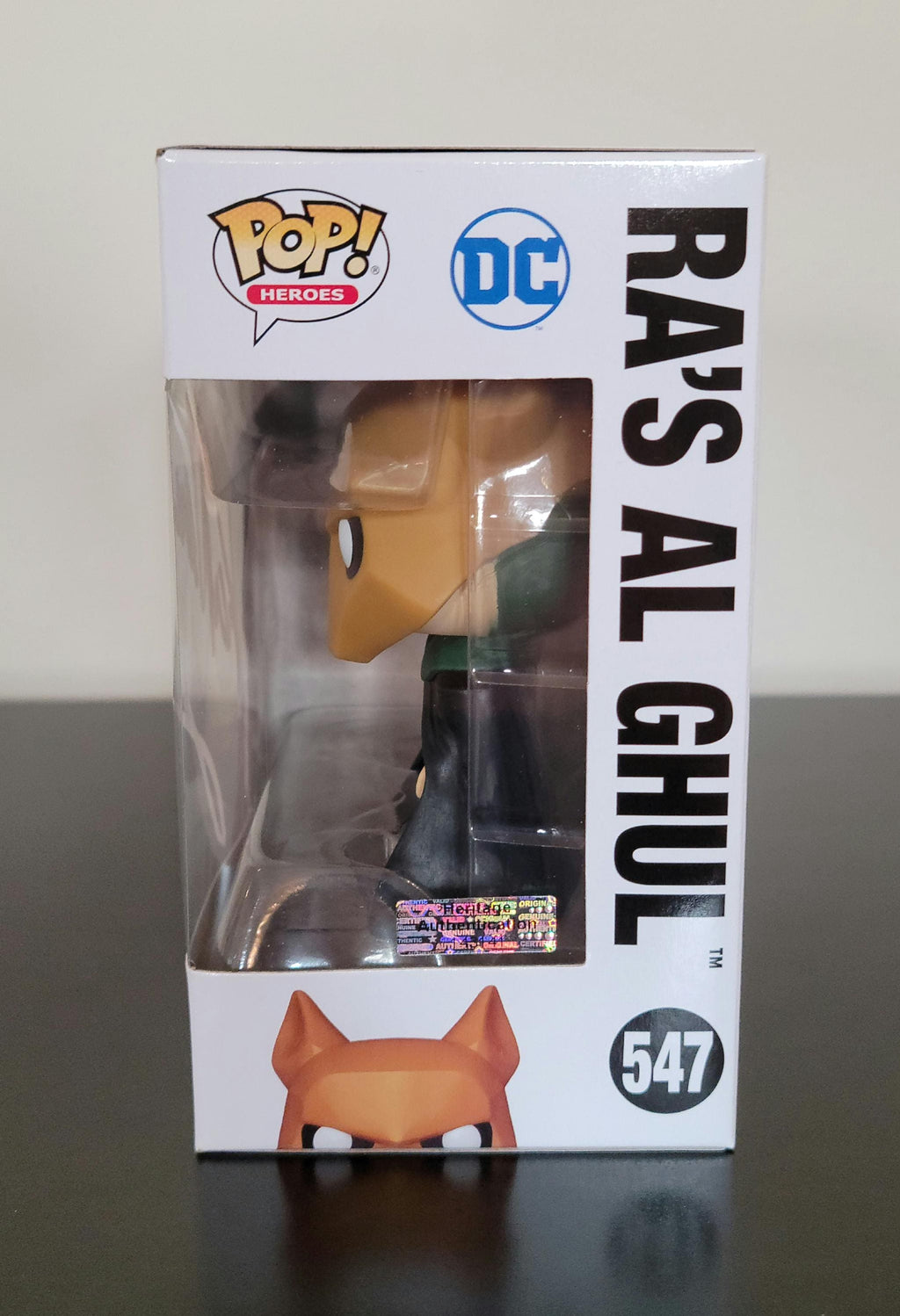 Liam Neeson Signed Autographed Funko Pop DC Comics Ra's al Ghul w/ Hologram COA