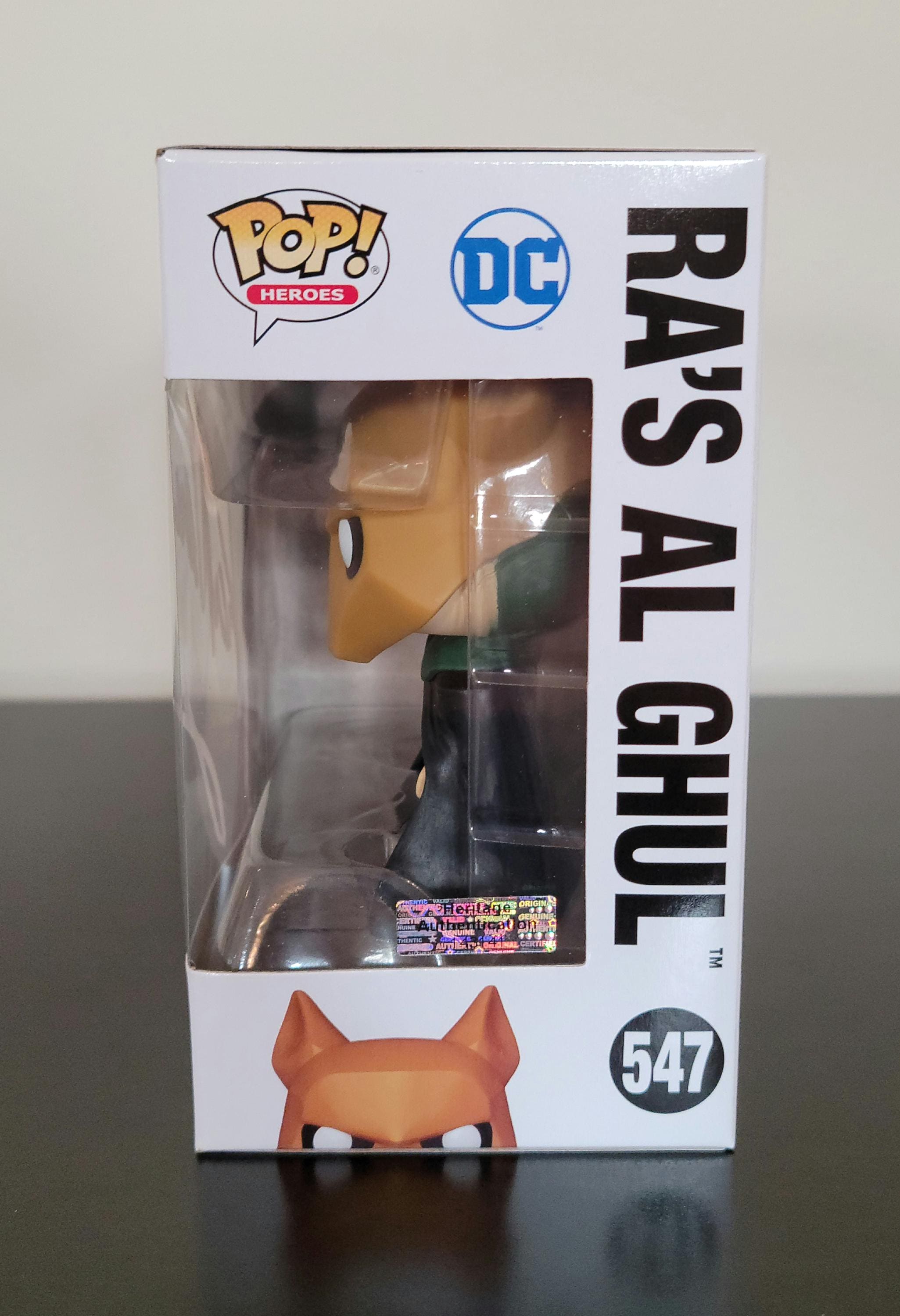 Liam Neeson Signed Autographed Funko Pop DC Comics Ra's al Ghul w/ Hologram COA