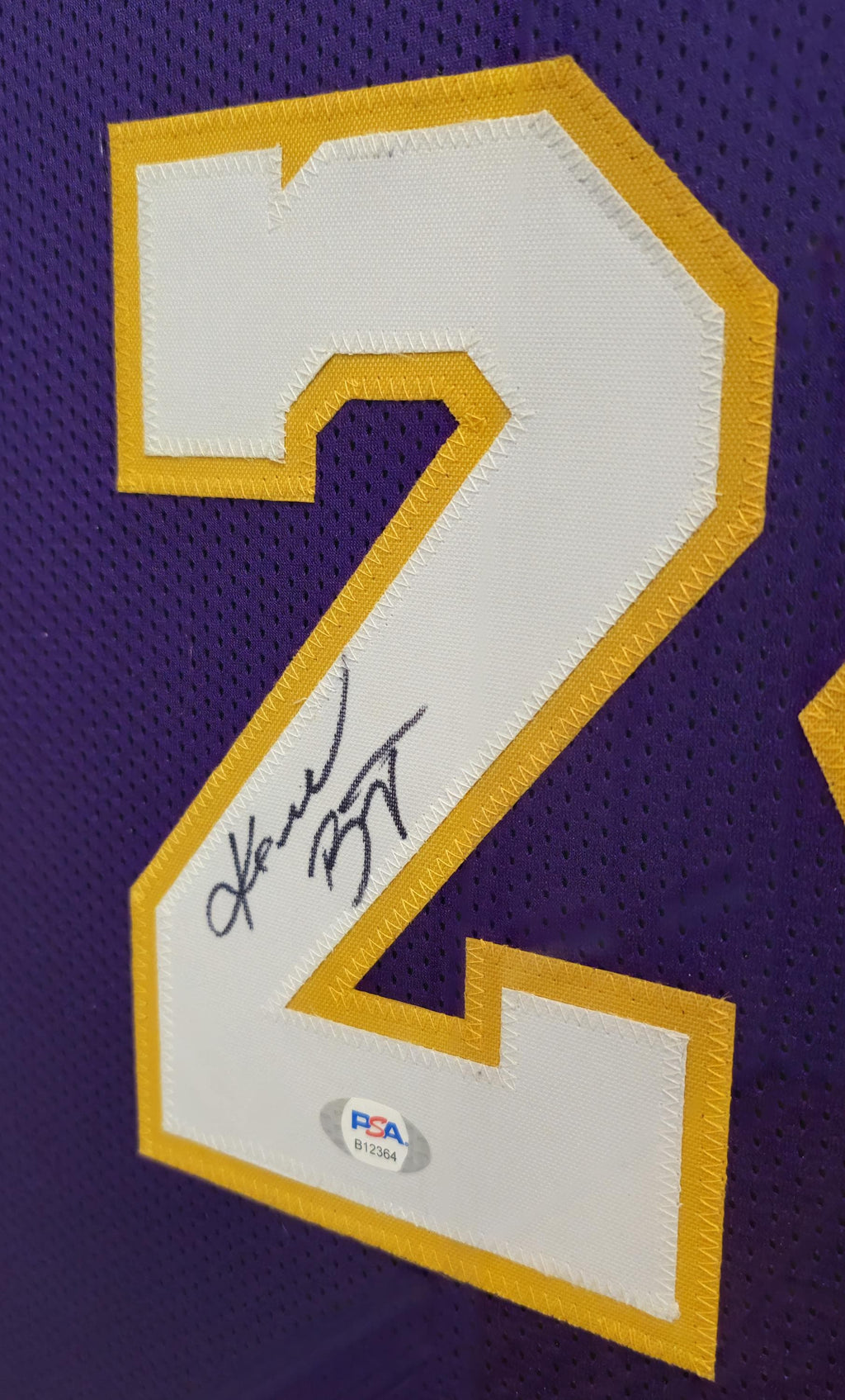 FRAMED! Kobe Bryant Signed Lakers Jersey PSA COA Autographed