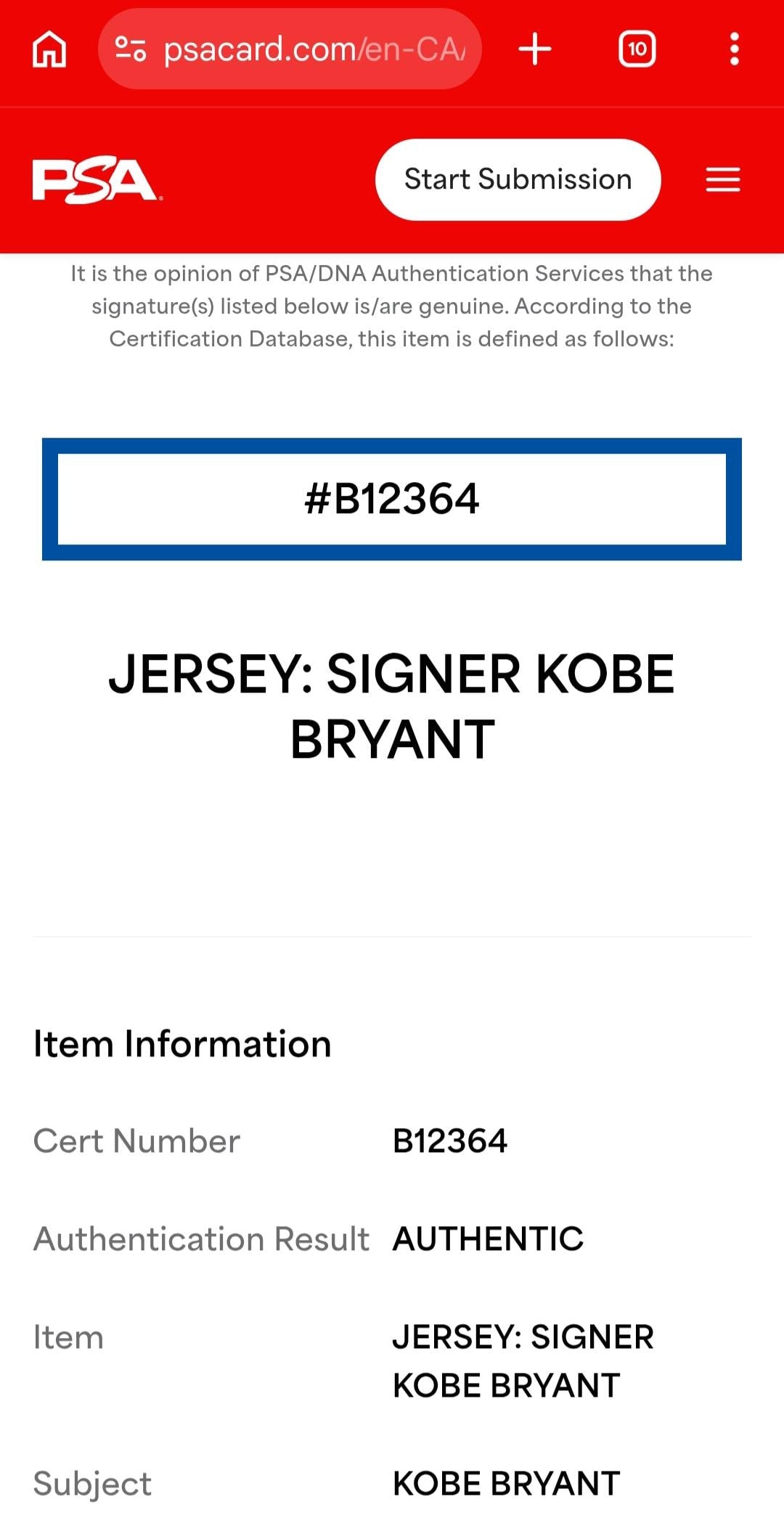 FRAMED! Kobe Bryant Signed Lakers Jersey PSA COA Autographed