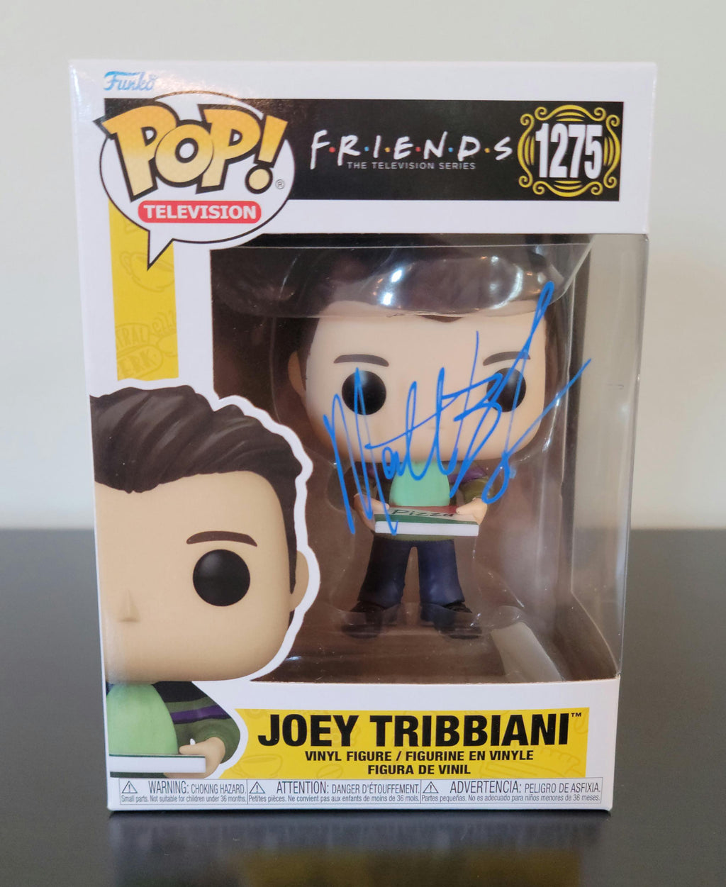 Matthew LeBlanc Autographed Signed Funko Pop Friends Joey Tribbiani w/ Hologram COA