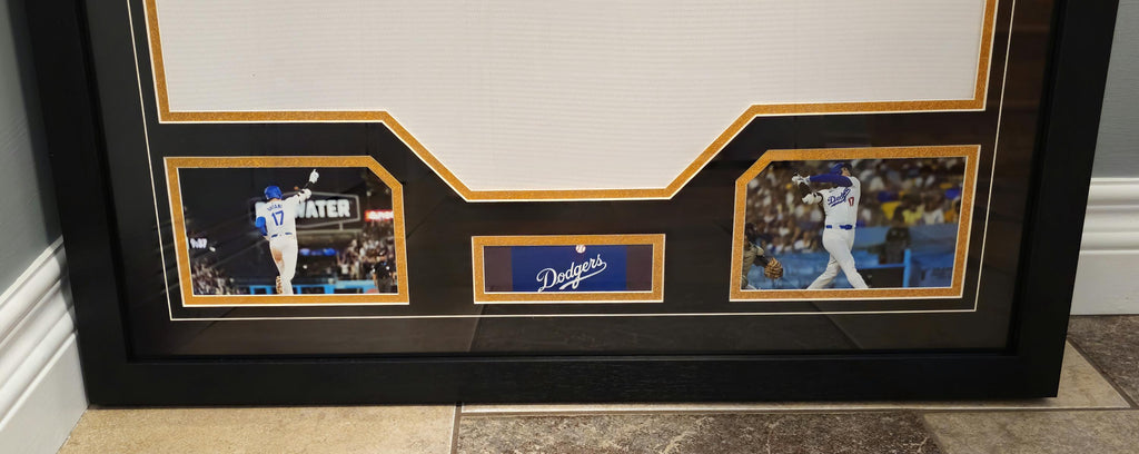 Framed! Shohei Ohtani Signed Los Angeles Dodgers Jersey PSA COA Autographed