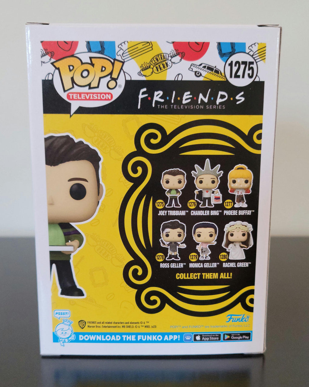 Matthew LeBlanc Autographed Signed Funko Pop Friends Joey Tribbiani w/ Hologram COA