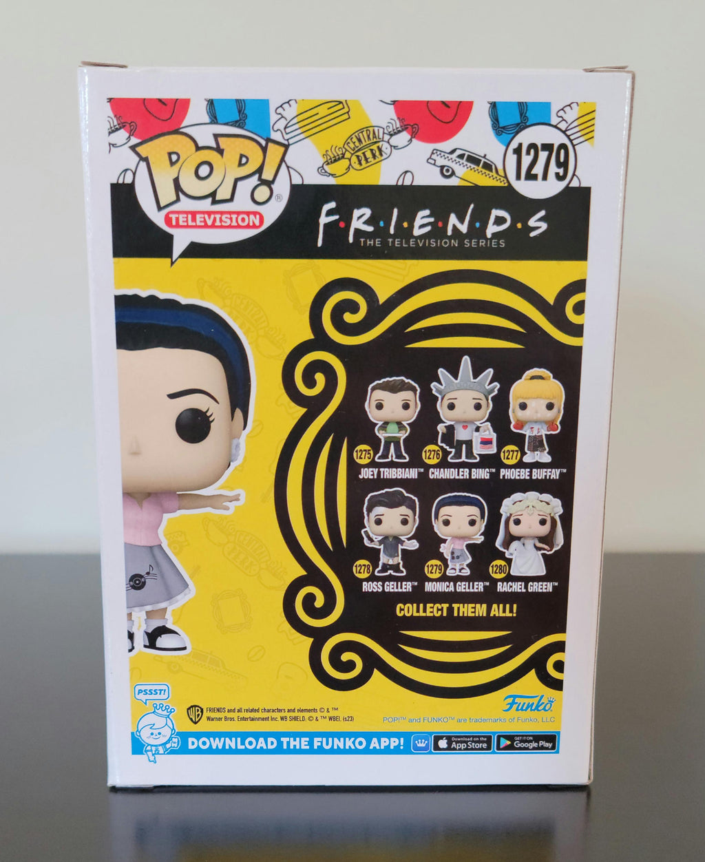 Courtney Cox Autographed Signed Funko Pop Friends Monica Geller w/ Hologram COA