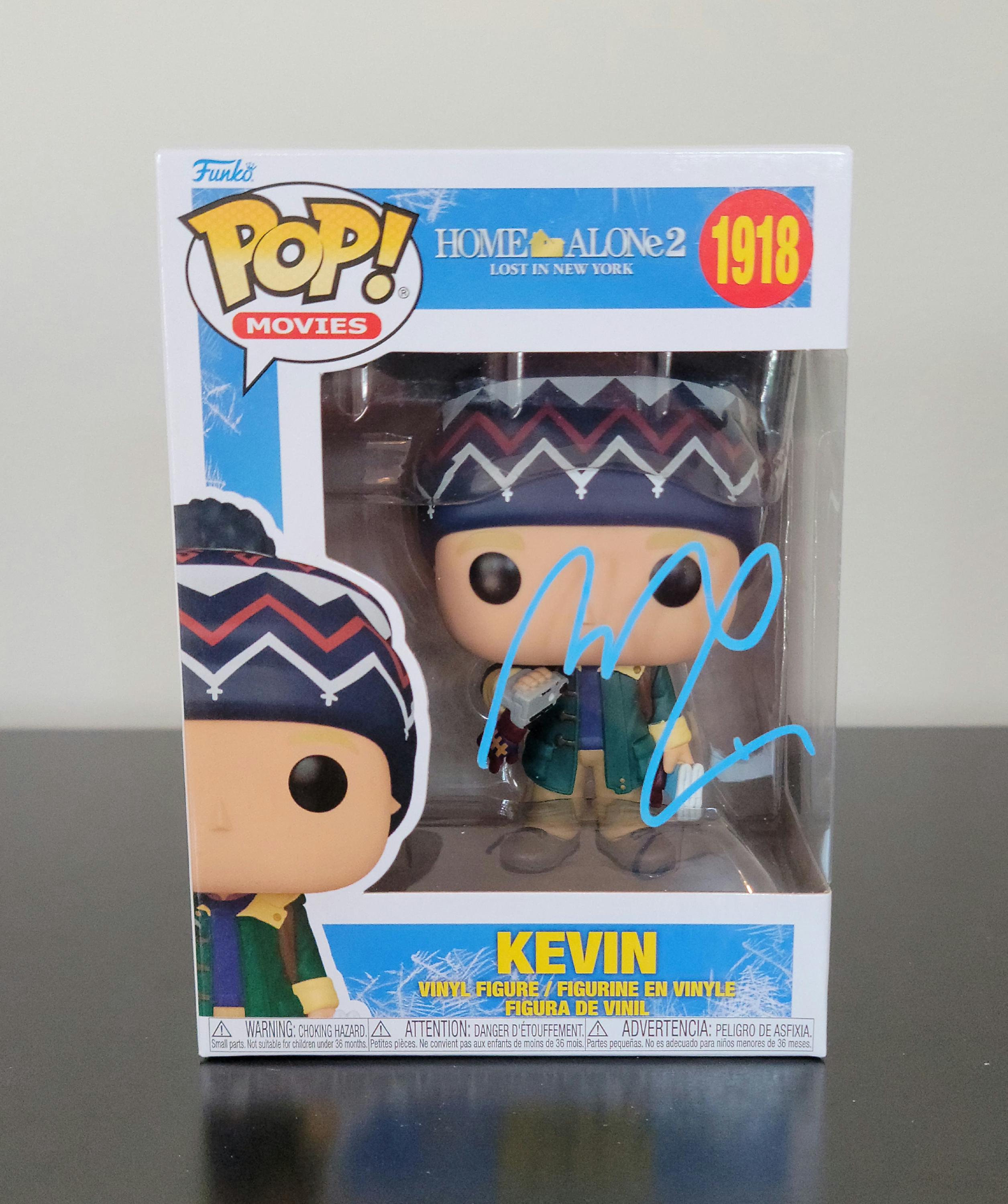 Macaulay Culkin Signed Autographed Funko Pop Kevin Home Alone with Hologram COA