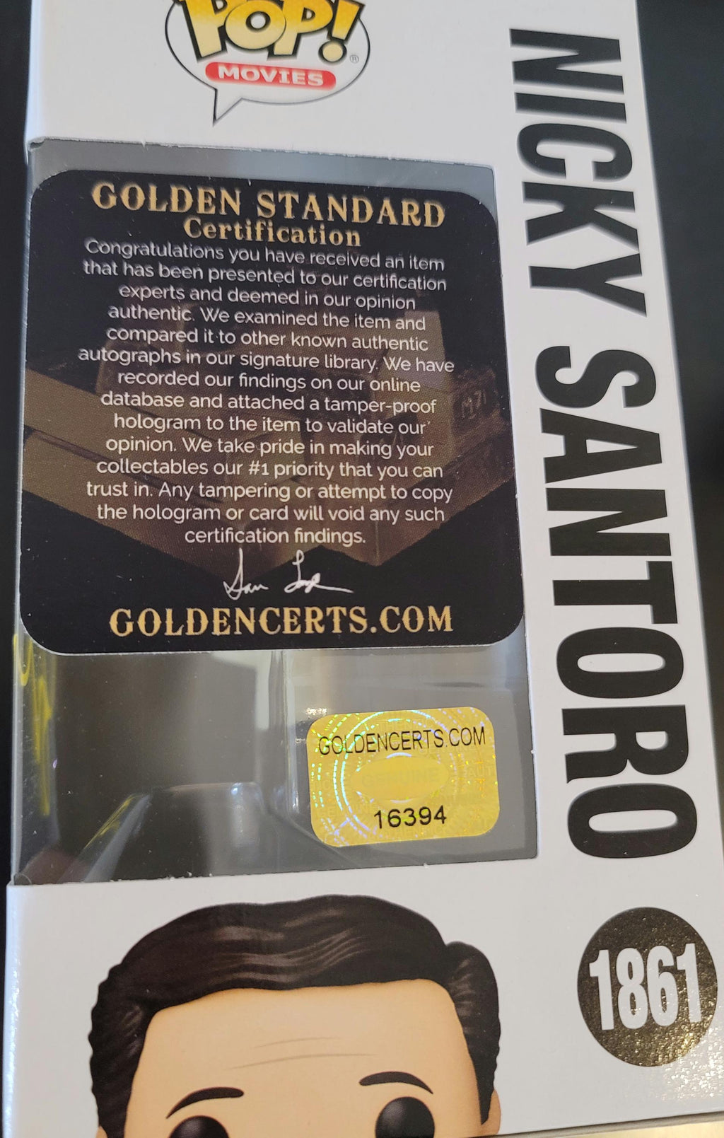 Robert De Niro and Joe Pesci Signed Autographed Casino Funko Pop Set Authenticated