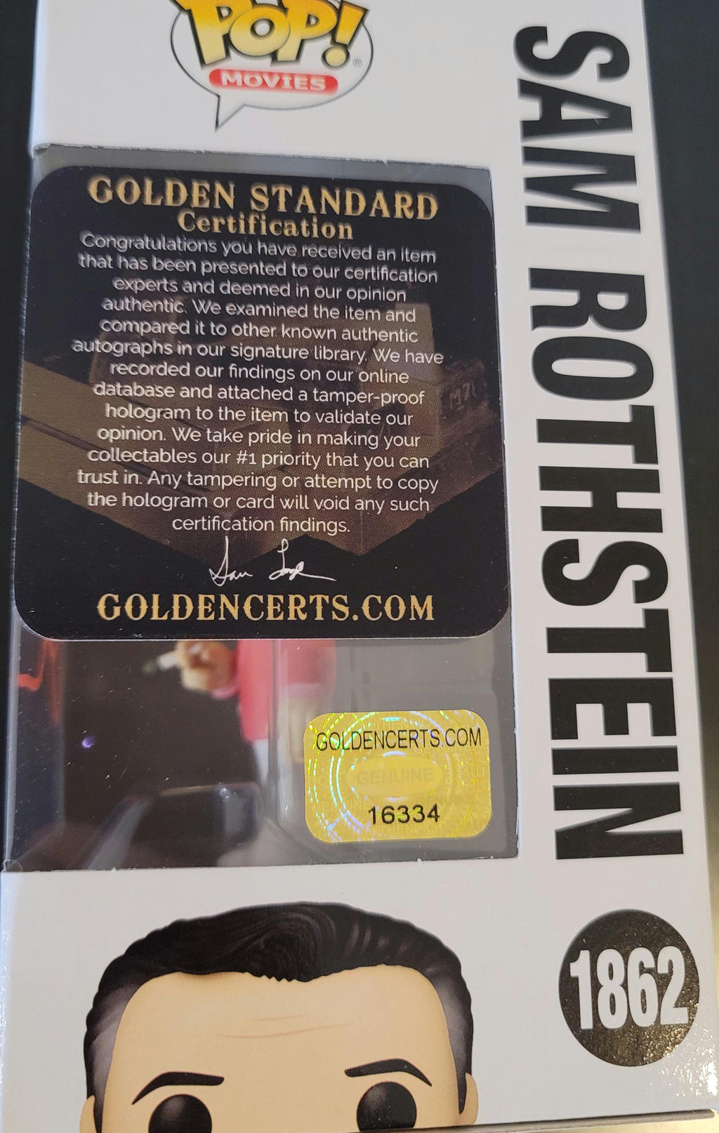 Robert De Niro and Joe Pesci Signed Autographed Casino Funko Pop Set Authenticated