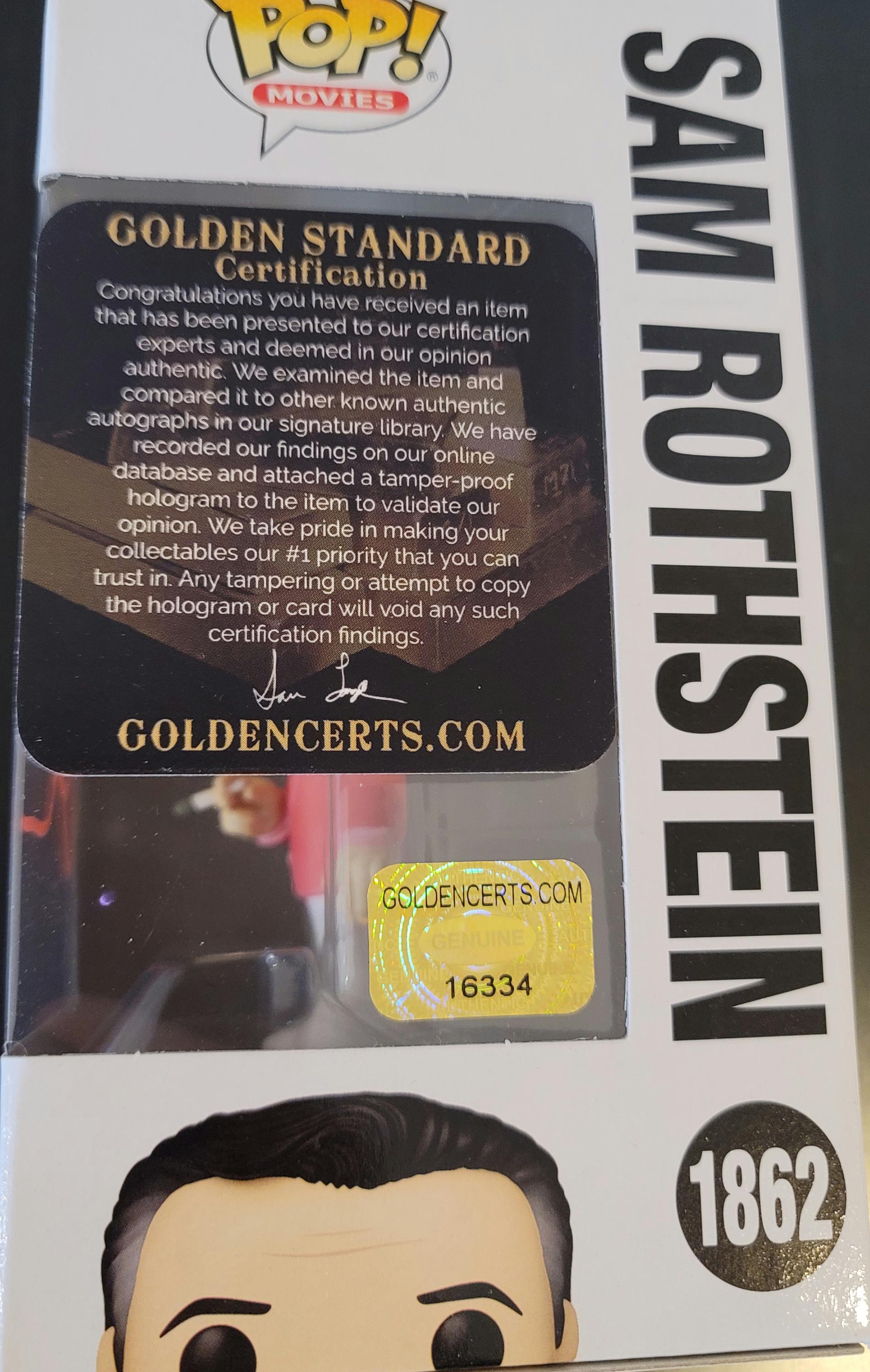 Robert De Niro and Joe Pesci Signed Autographed Casino Funko Pop Set Authenticated