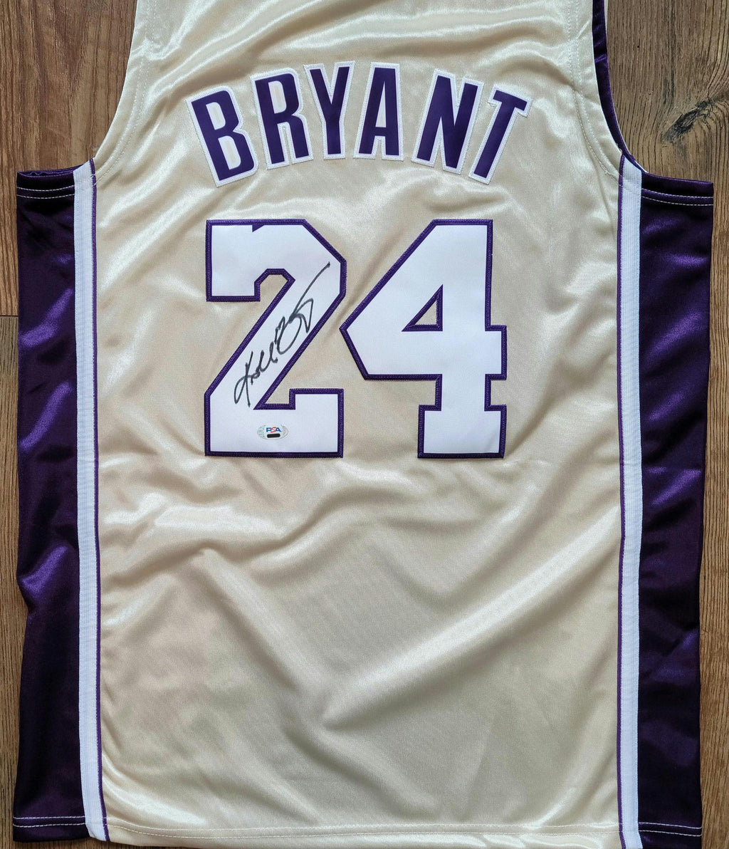 1996-2016 Rare Hall of Fame Kobe Bryant Signed Jersey PSA COA Autographed