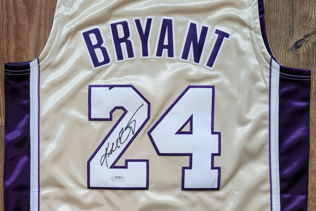 1996-2016 Rare Hall of Fame Kobe Bryant Signed Jersey PSA COA Autographed