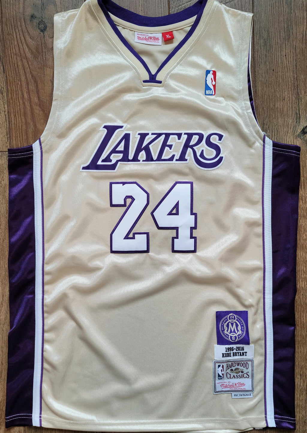 1996-2016 Rare Hall of Fame Kobe Bryant Signed Jersey PSA COA Autographed