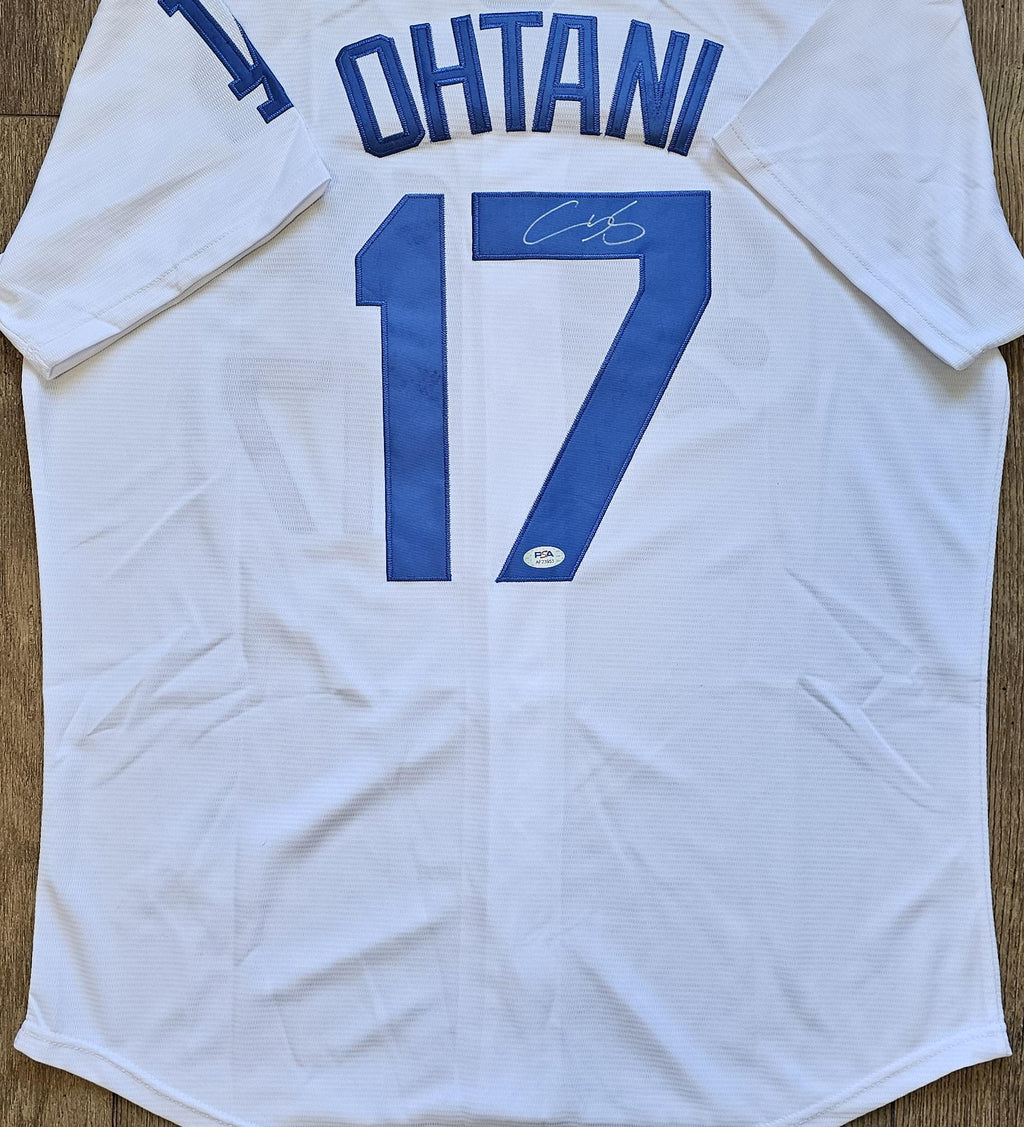 Shohei Ohtani Signed Los Angeles Dodgers Jersey PSA COA Autographed