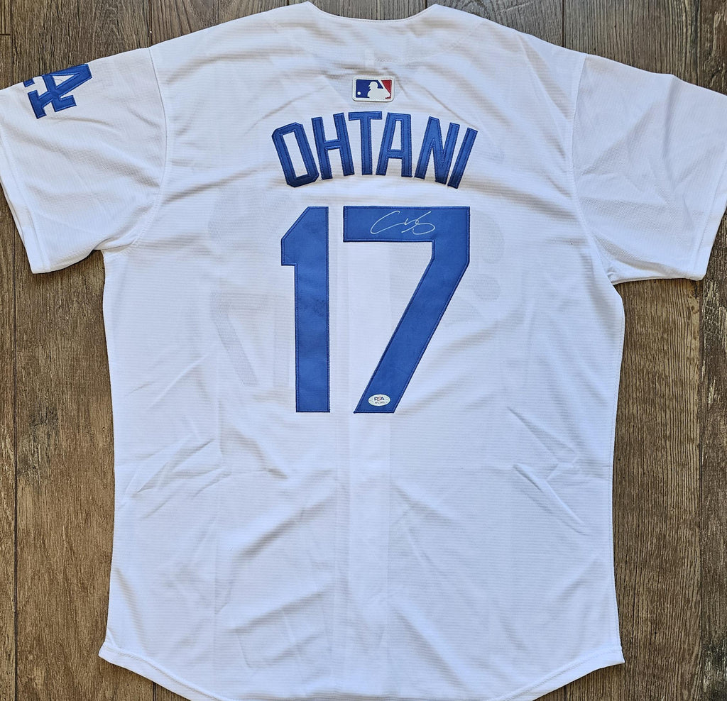 Shohei Ohtani Signed Los Angeles Dodgers Jersey PSA COA Autographed