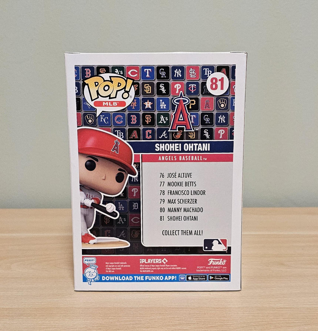 Shohei Ohtani Signed Rookie Funko Pop Los Angeles Angels MLB Hologram PSA DNA Autograph