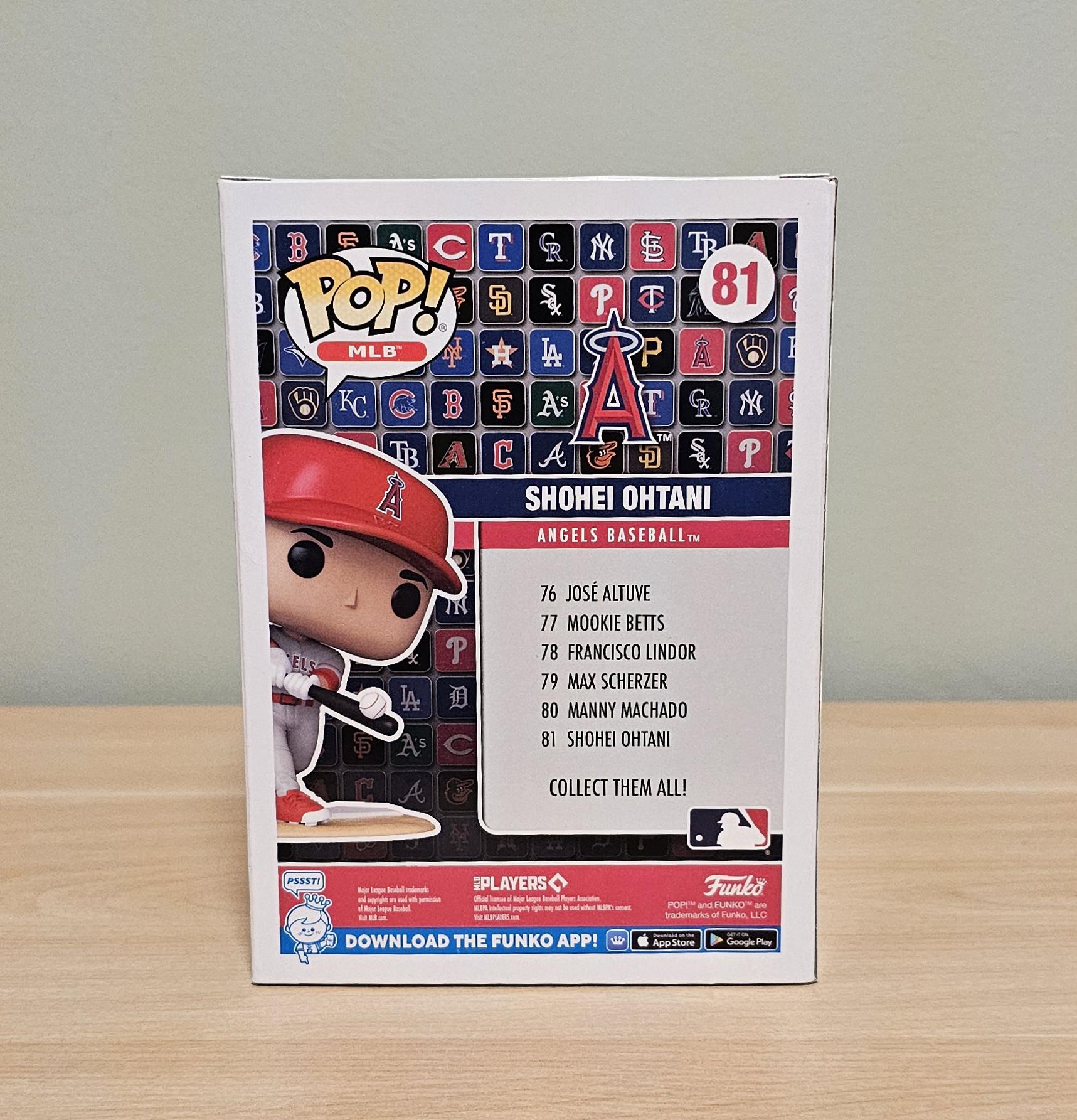 Shohei Ohtani Signed Rookie Funko Pop Los Angeles Angels MLB Hologram PSA DNA Autograph