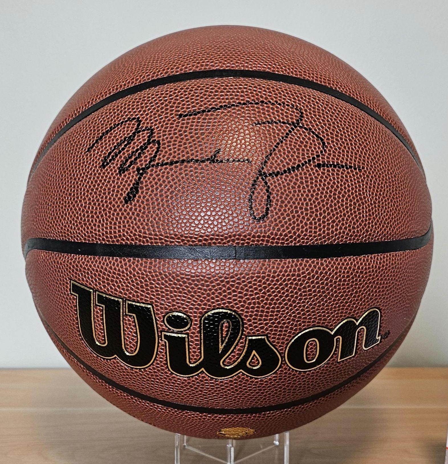 Michael Jordan Signed Spalding Signature Series Full Size Basketball PSA Authenticated Autograph Chicago Bulls NBA Memorabilia