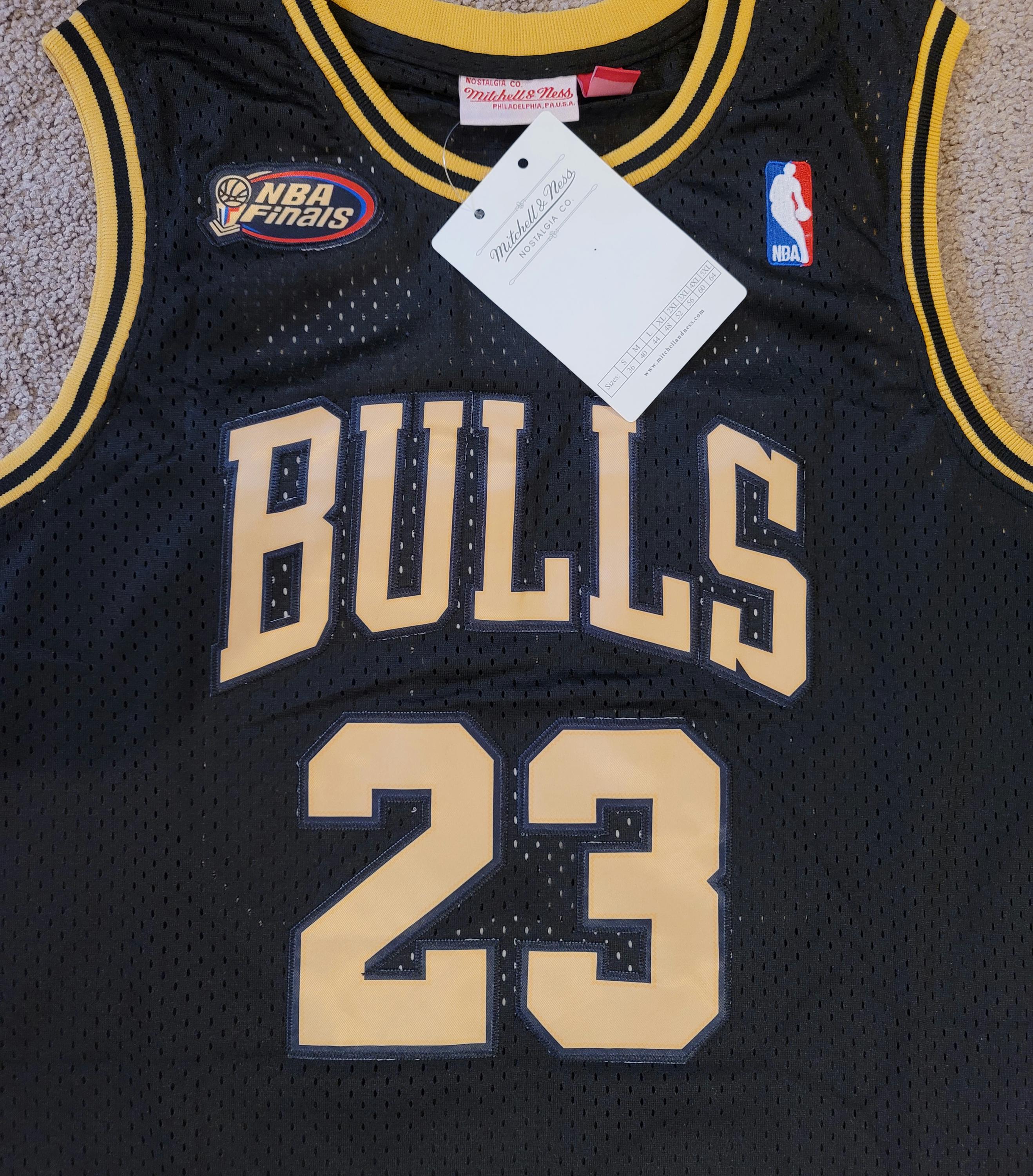 FRAMED! 97-98 Michael Jordan Signed Autographed Bulls Mitchell & Ness Jersey with LOA