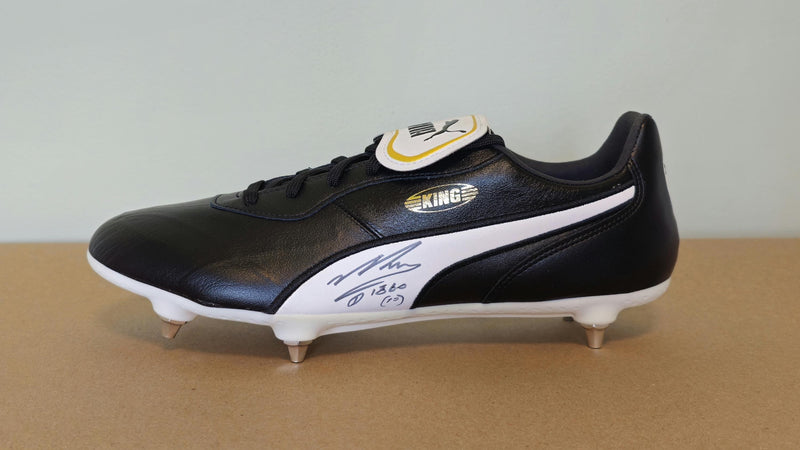 Rare Diego Maradona Signed Match Style Soccer Boot ICONS Authenticated Argentina Auto