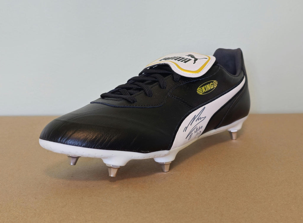 Rare Diego Maradona Signed Match Style Soccer Boot ICONS Authenticated Argentina Auto