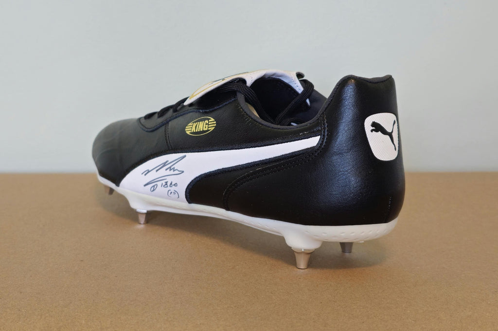 Rare Diego Maradona Signed Match Style Soccer Boot ICONS Authenticated Argentina Auto