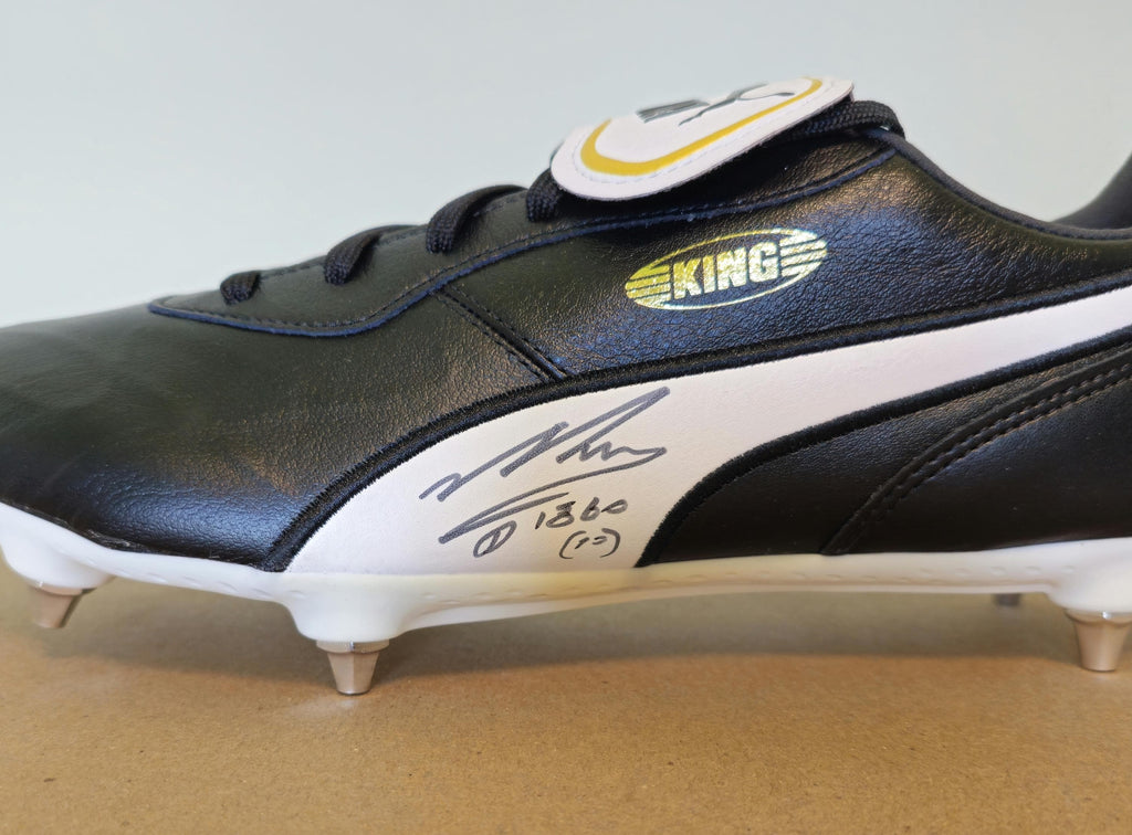 Rare Diego Maradona Signed Match Style Soccer Boot ICONS Authenticated Argentina Auto