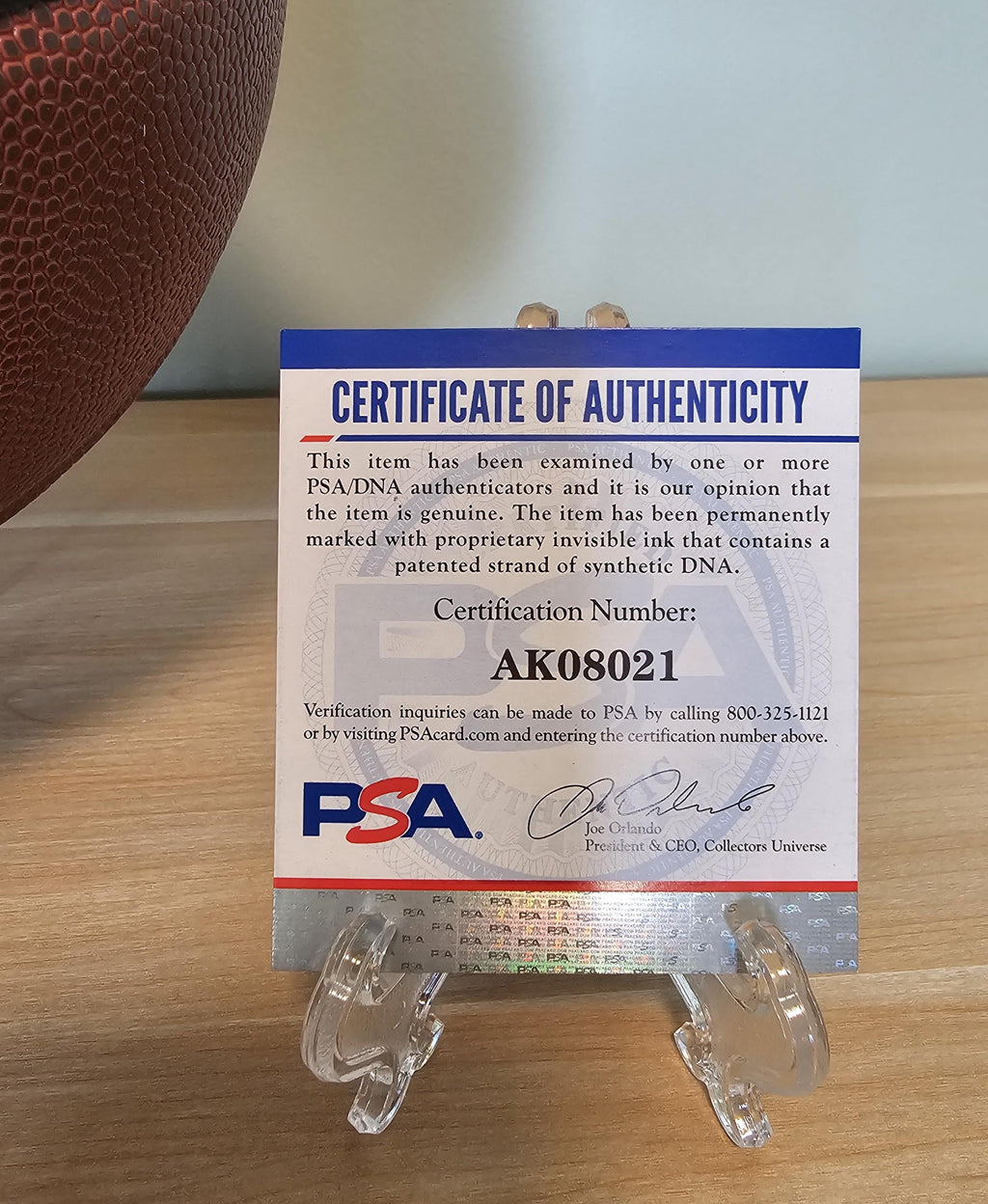 LeBron James Signed Spalding Signature Series Full Size Basketball PSA Authenticated Auto Grade 9 NBA Autograph Memorabilia