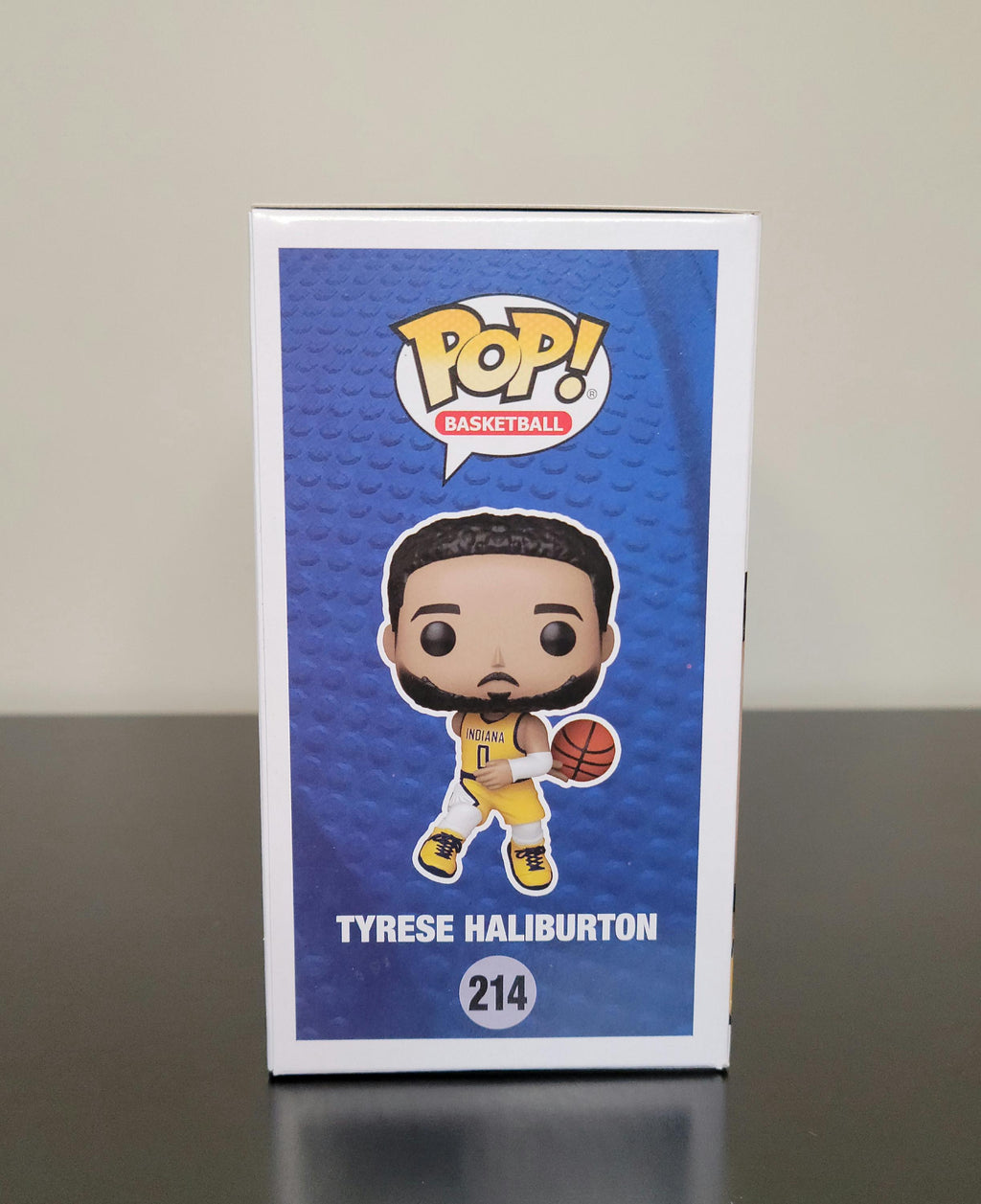 Tyrese Haliburton Signed Autographed Funko Pop Indiana Pacers NBA Hologram & COA