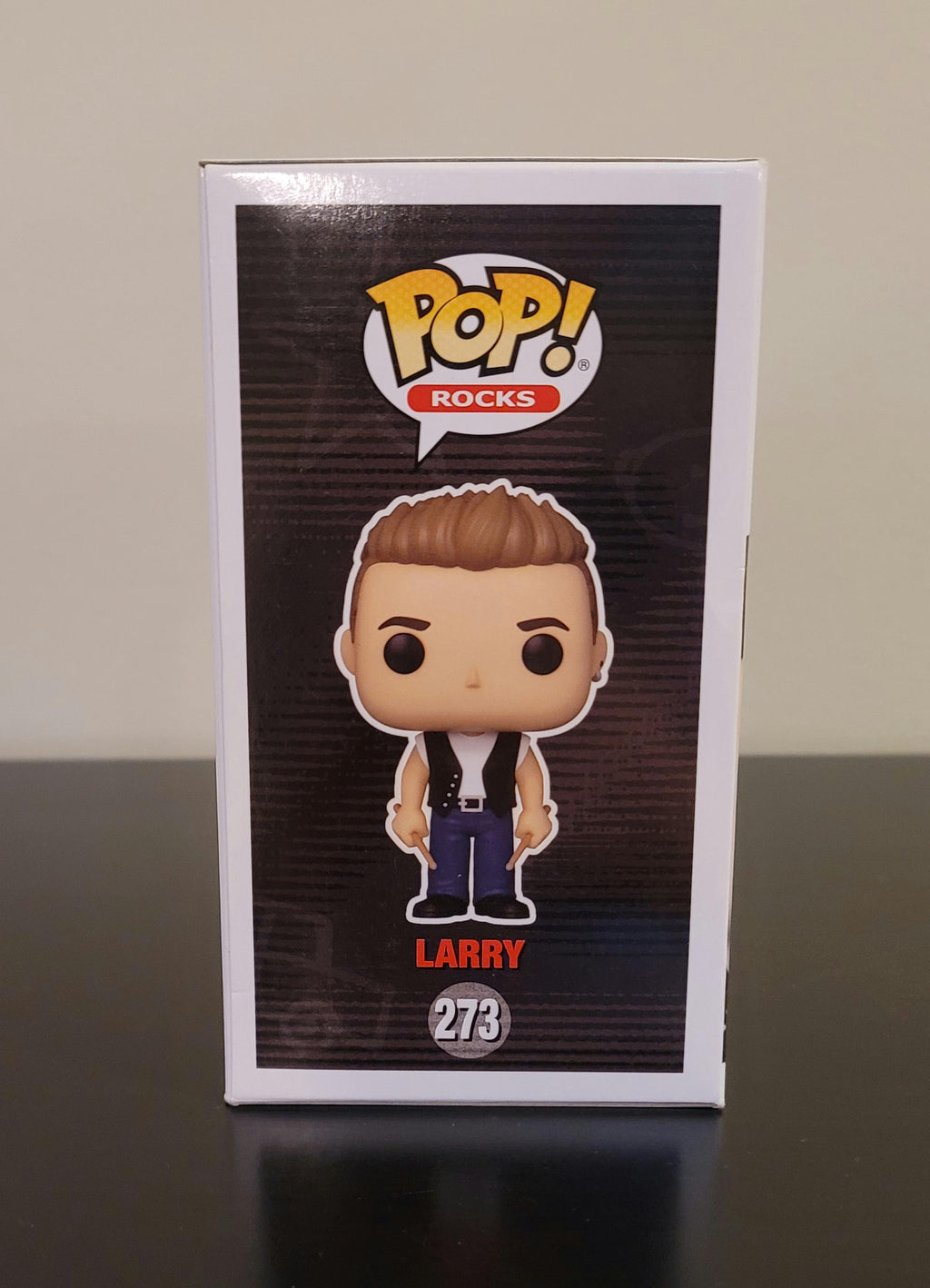 Larry Mullen Jr U2 Signed Autographed Funko Pop Hologram COA Authenticated