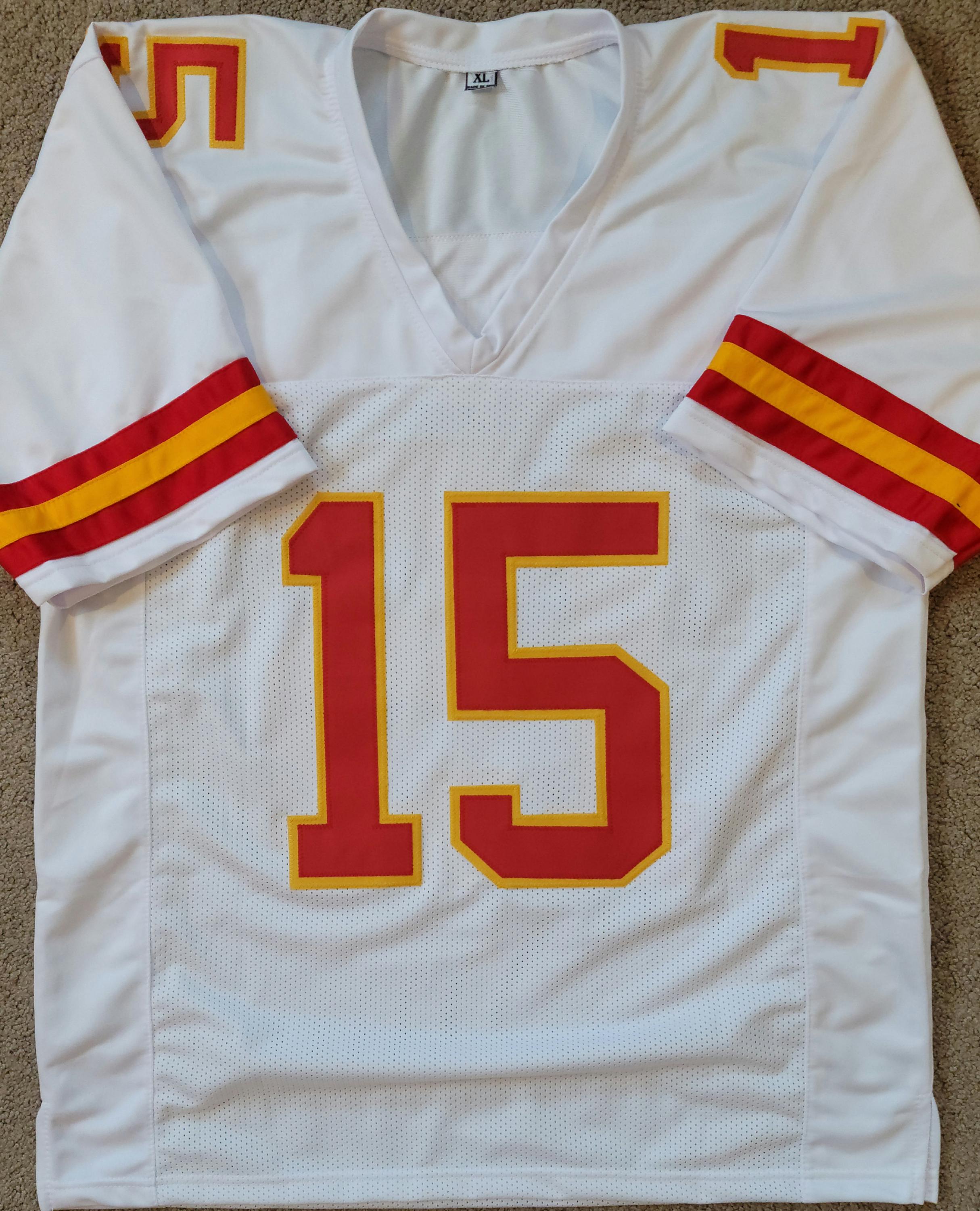 Patrick Mahomes Signed Autographed Kansas City Chiefs Custom Jersey w/ COA