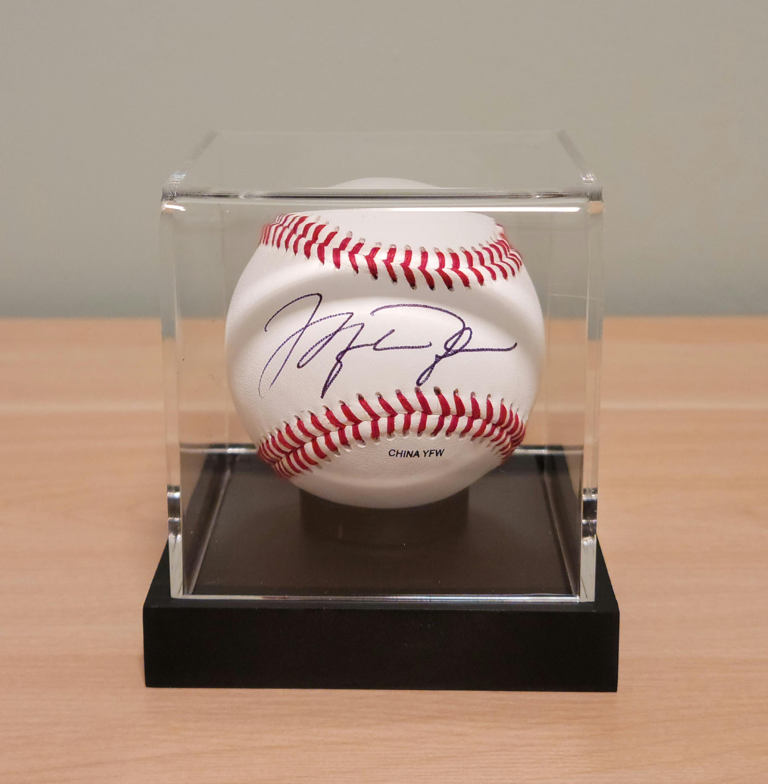 Michael Jordan Signed Autographed Baseball Chicago White Sox and Bulls w/ Hologram COA