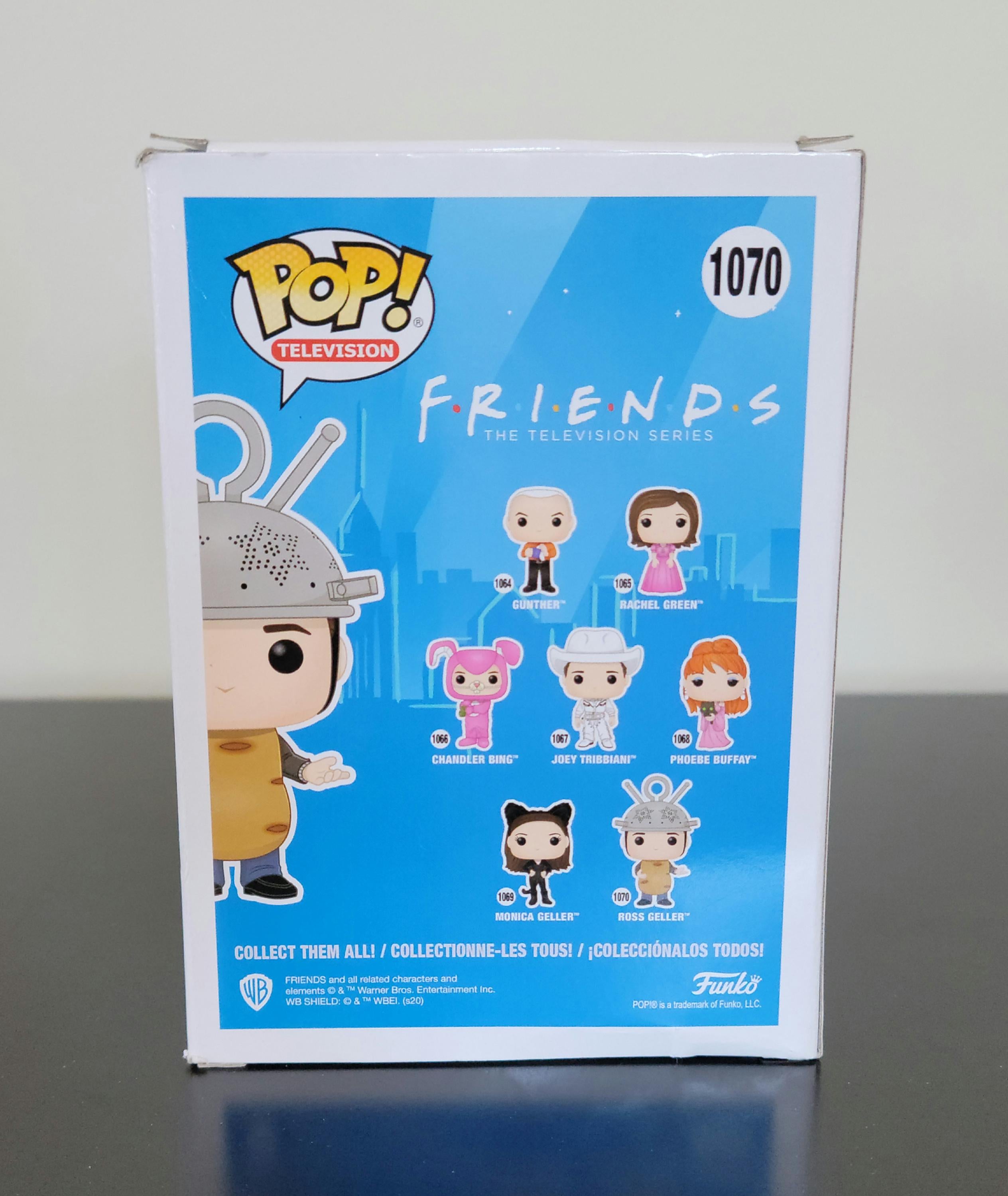 David Schwimmer Autographed Signed Funko Pop Friends Ross Geller w/ Hologram COA