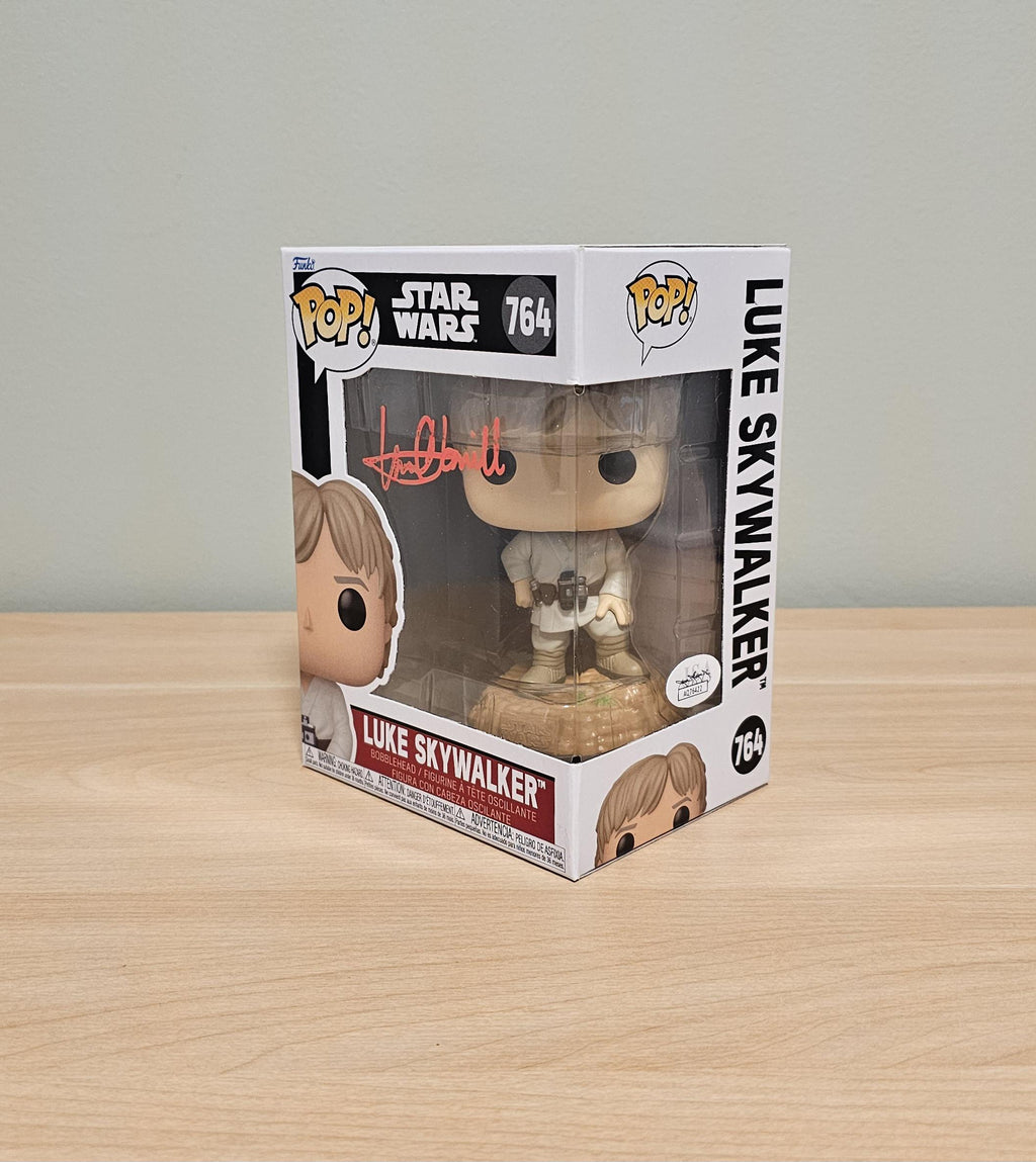 Mark Hamill Signed Funko Pop Star Wars Skywalker JSA COA Autographed Read Description