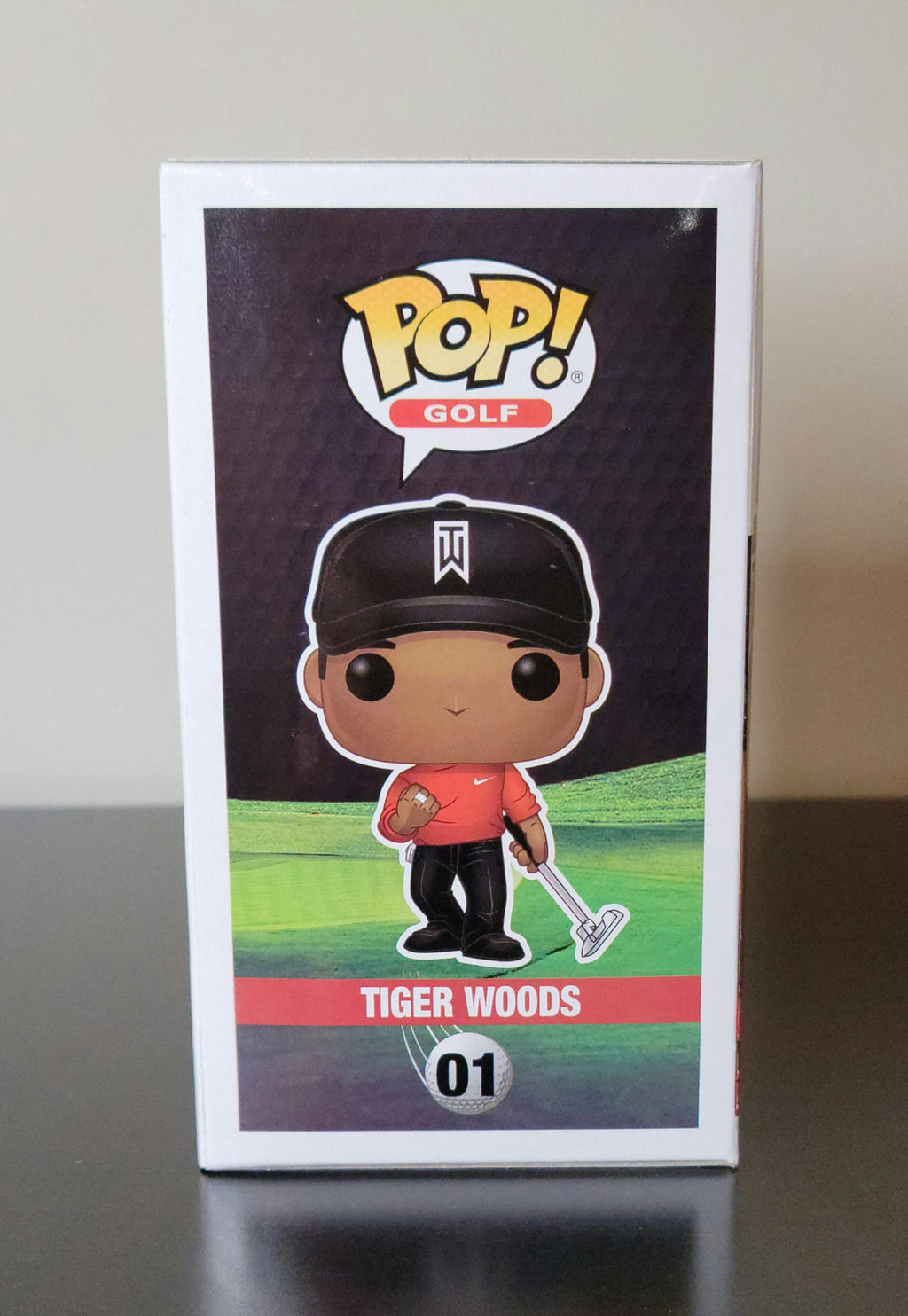 Tiger Woods Signed Autographed ROOKIE Funko PGA Hologram w/COA