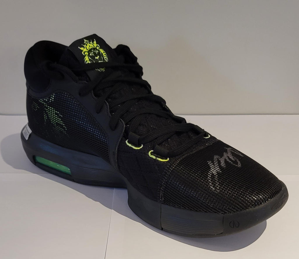 LeBron James Signed Autographed Los Angeles Lakers Custom Shoes w/ Hologram COA