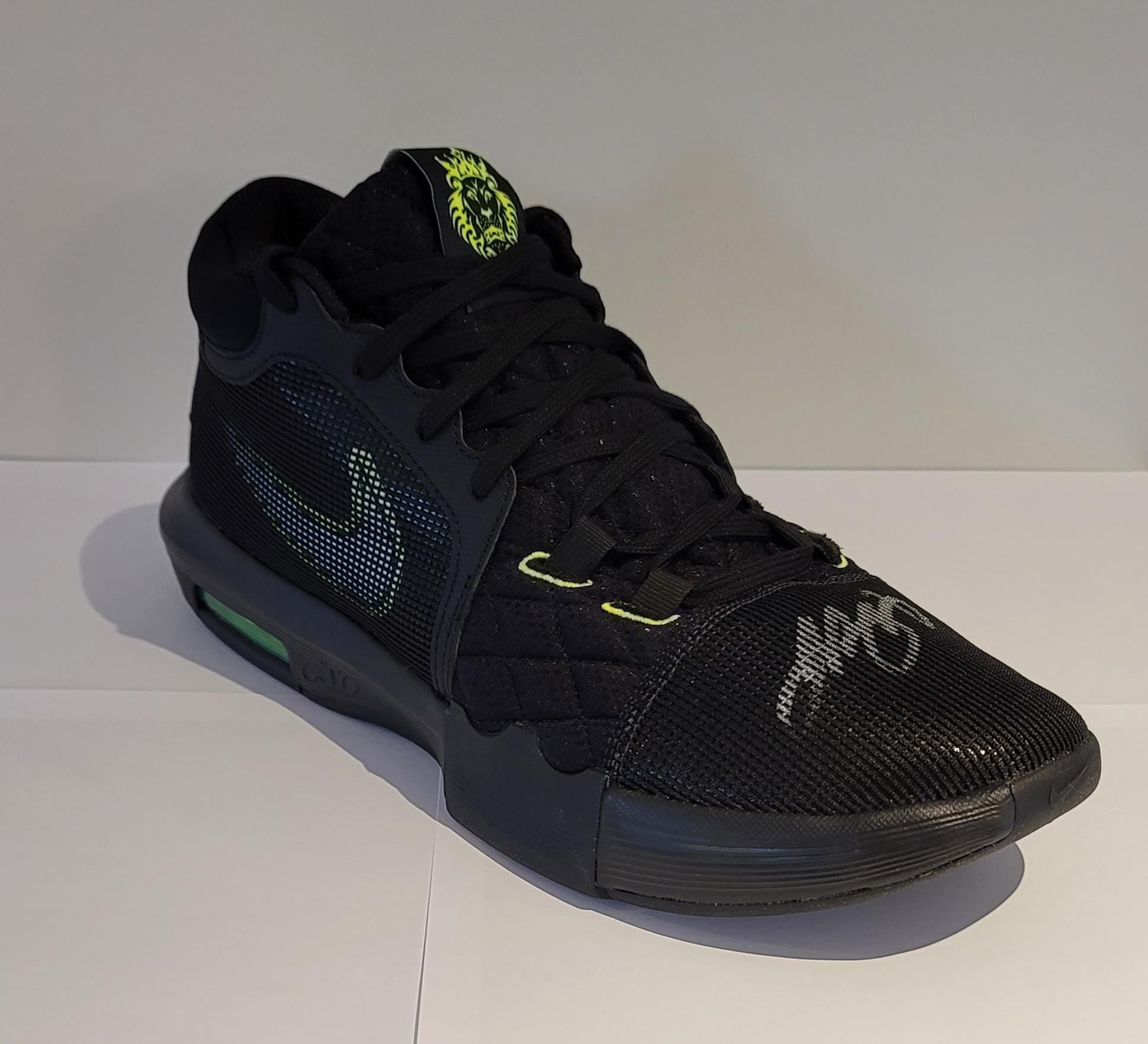 LeBron James Signed Autographed Los Angeles Lakers Custom Shoes w/ Hologram COA