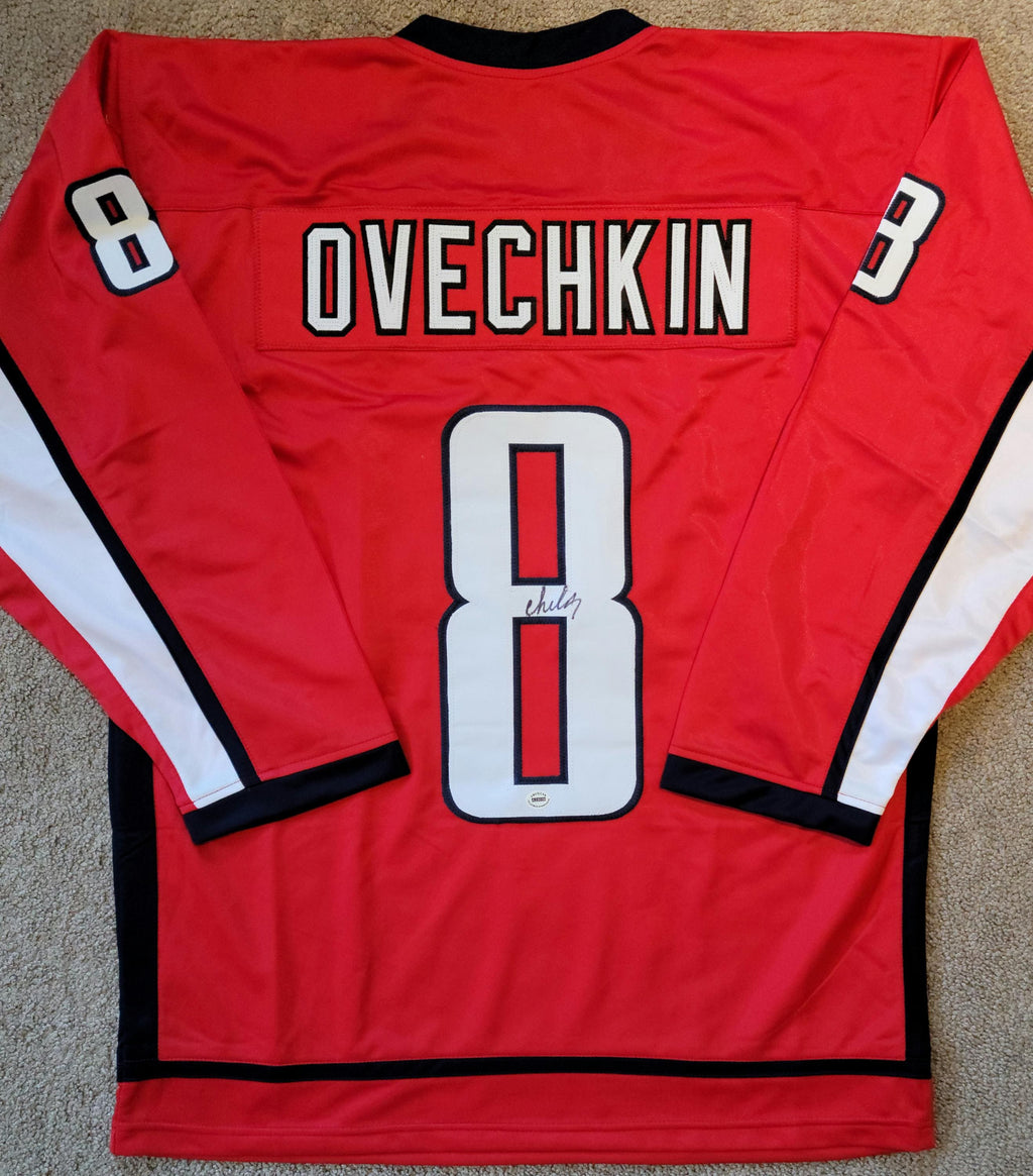 Alexander Ovechkin Signed Autographed Washington Capitals Custom Jersey w/ COA