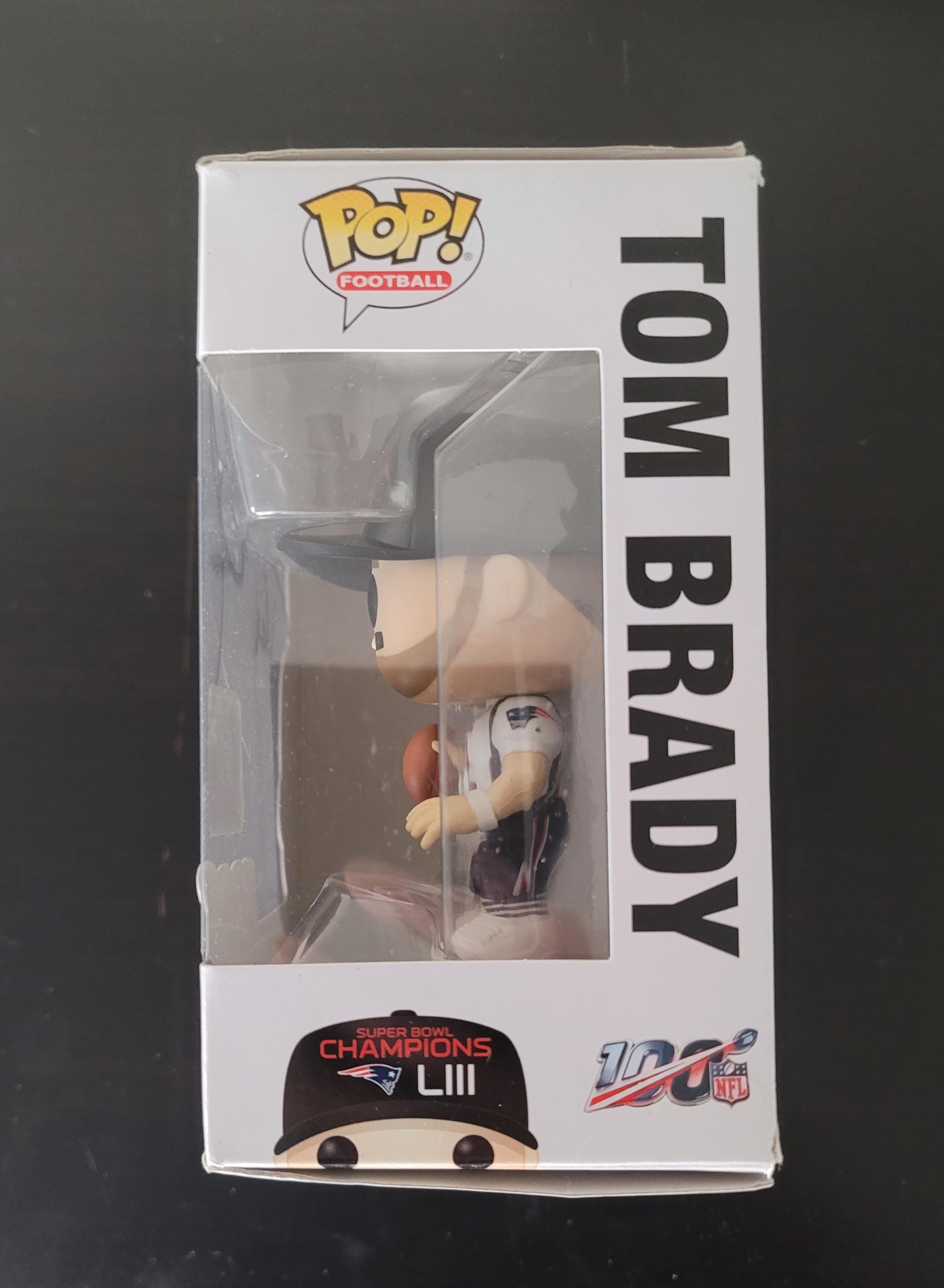 Tom Brady New England Patriots Signed Autographed Funko Pop with COA