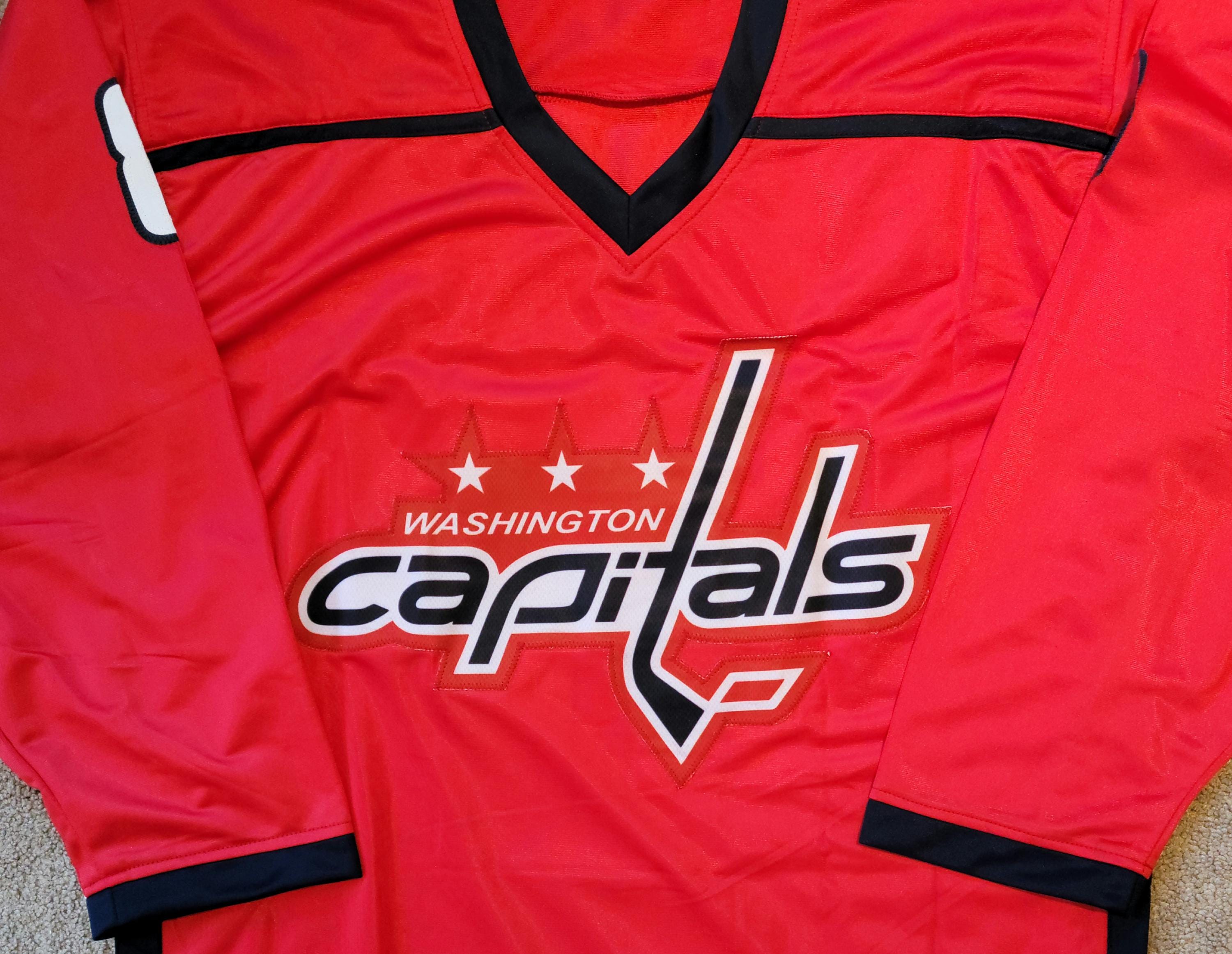 Alexander Ovechkin Signed Autographed Washington Capitals Custom Jersey w/ COA